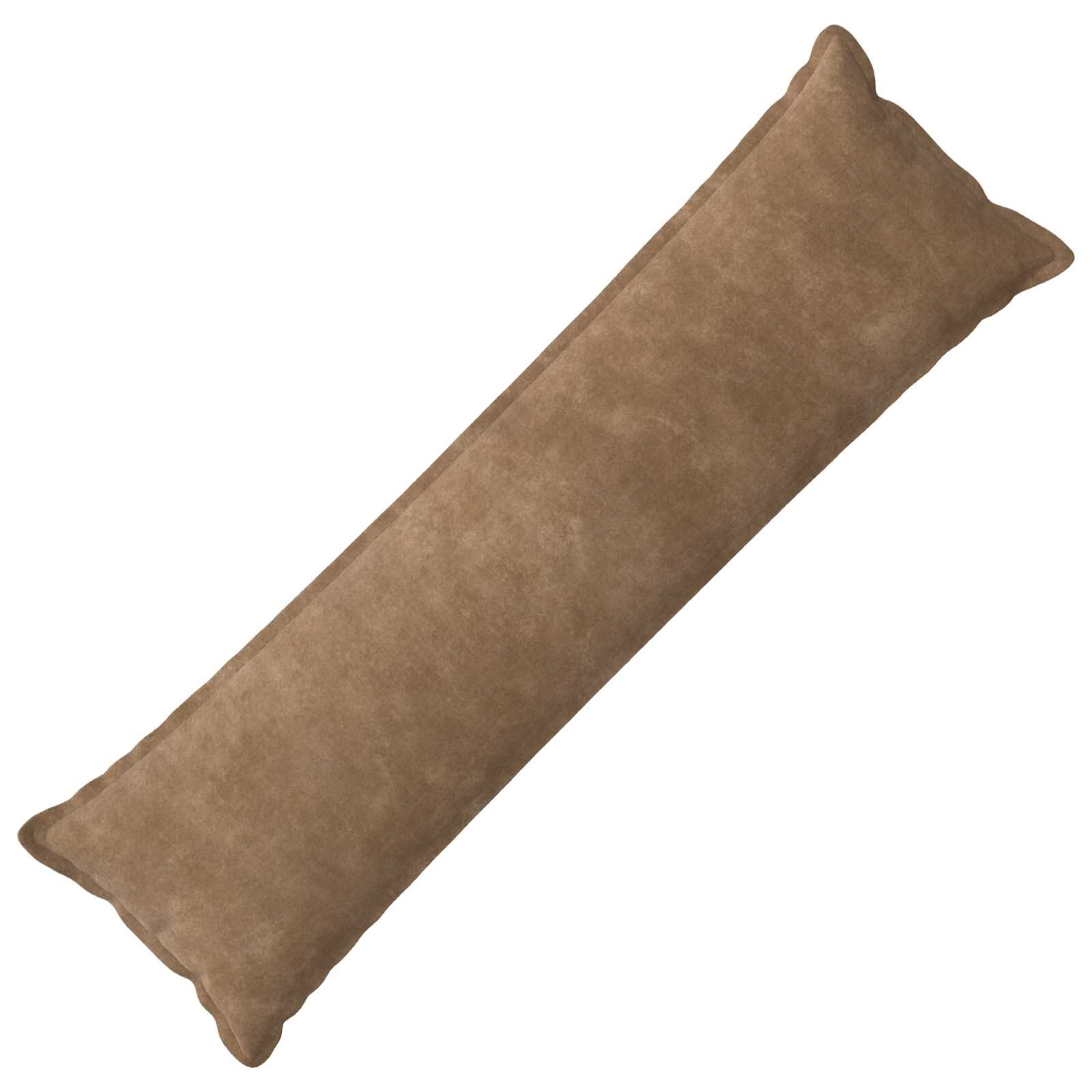 vidaXL Възглавница HOUTEN Таупе 40 x 145 см Микрофибърна фланела