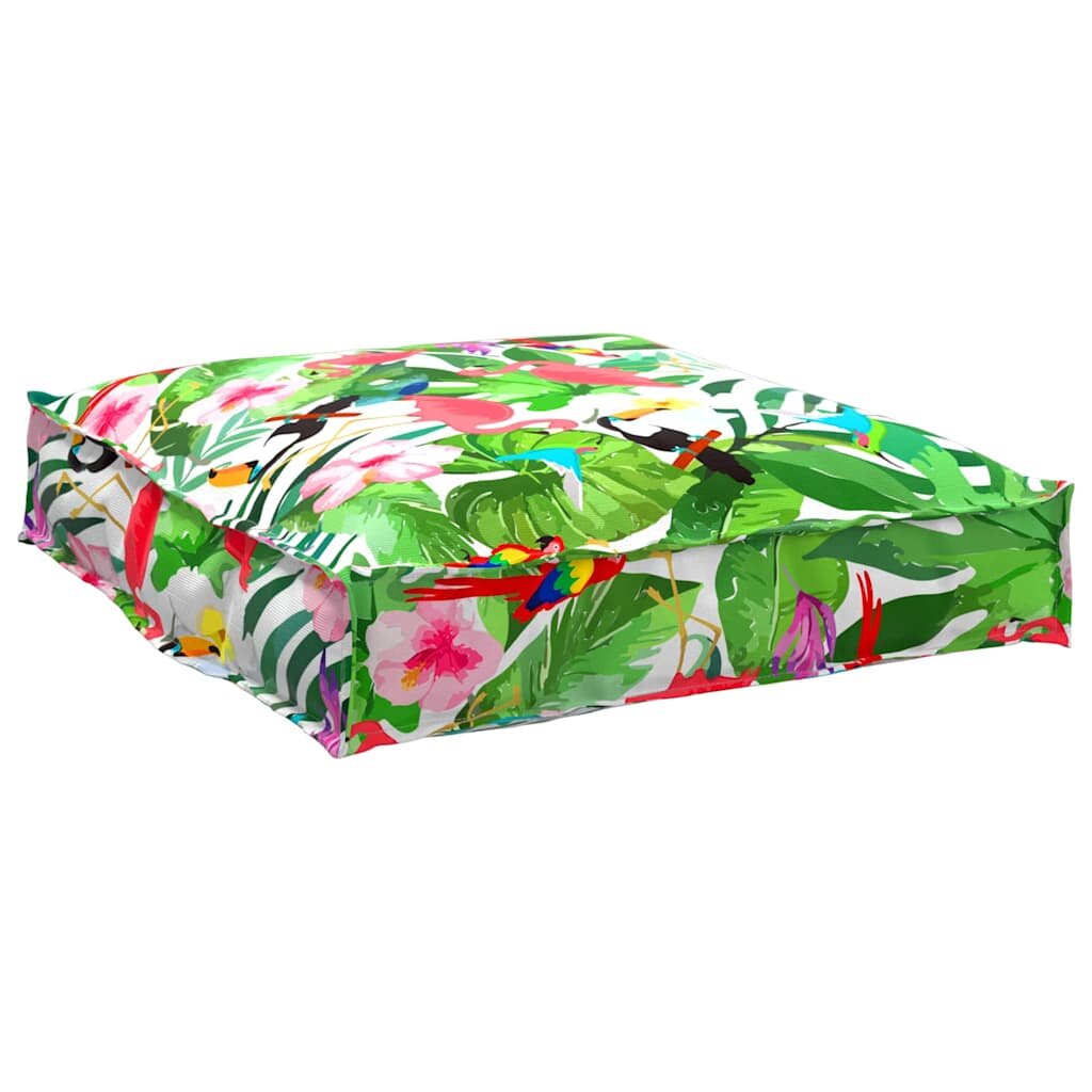 vidaXL Възглавница Оксфордска тъкан Многоцветен 70 x 70 x 12 cm