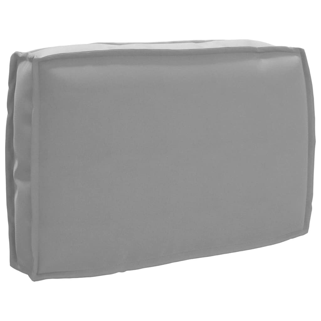 vidaXL Възглавница Сив 60 x 40 x 12 cm Оксфордска тъкан