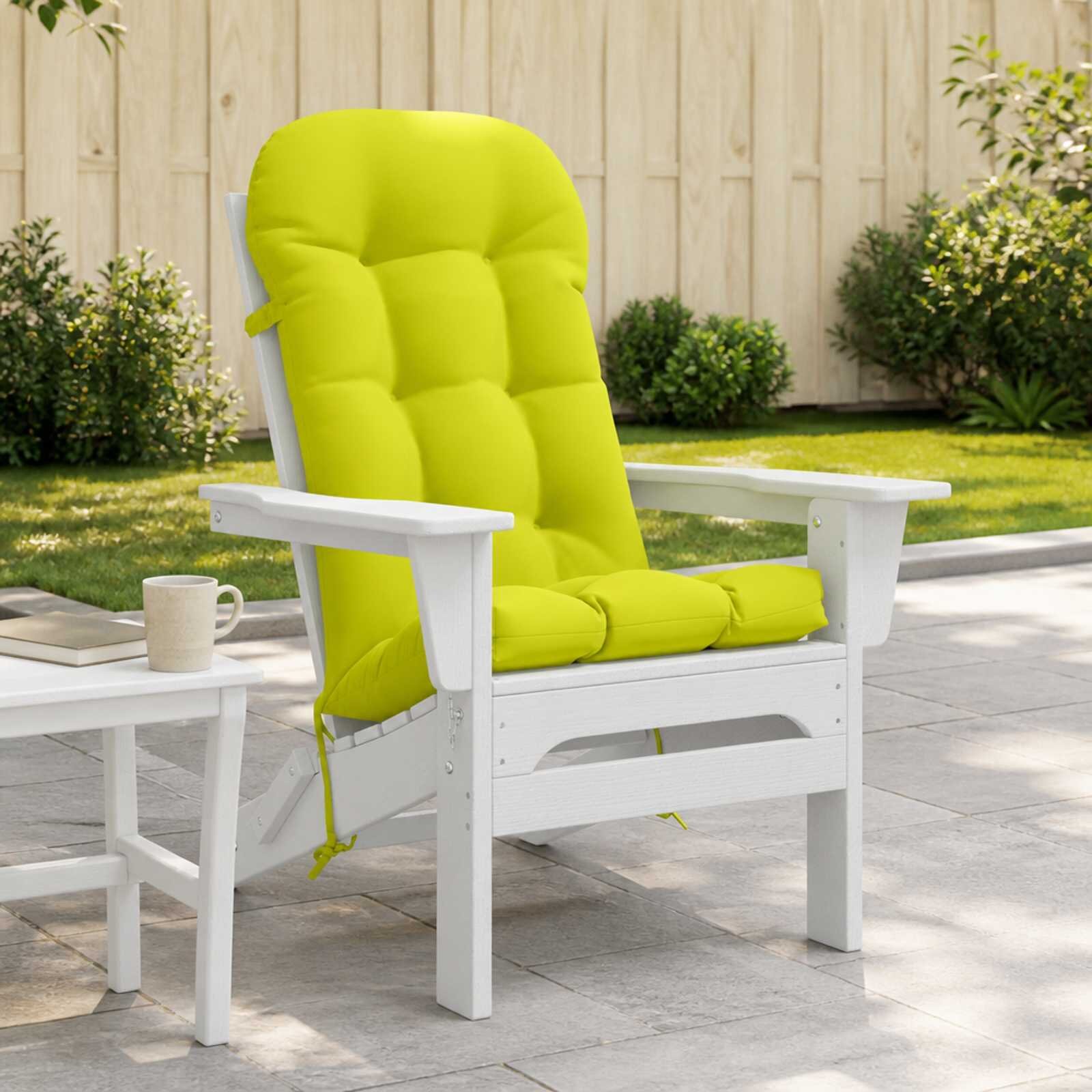 vidaXL Възглавница за стол Адирондак PUTTEN 100% полиестер Яркозелено.