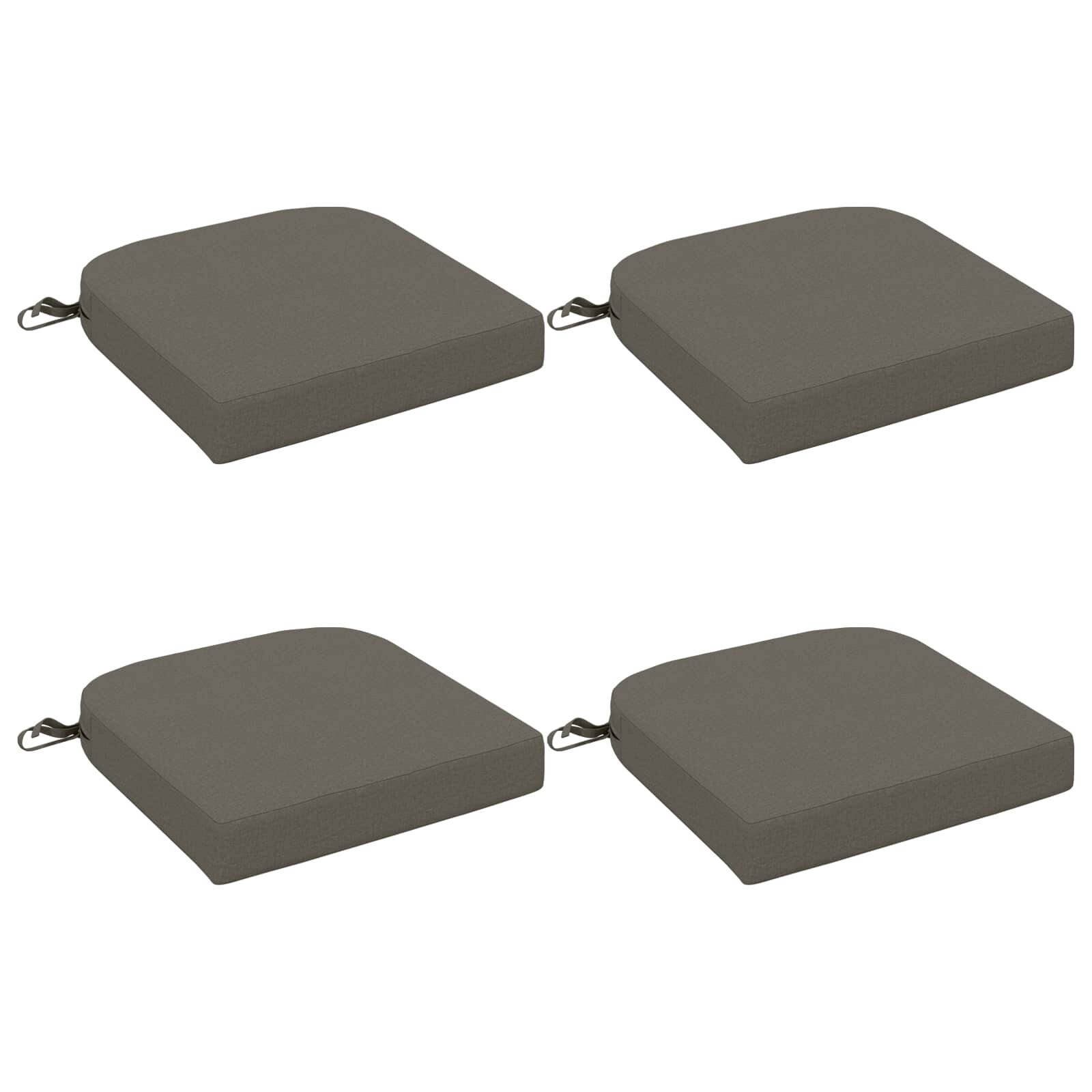 vidaXL Възглавници за седалки - 4 части SOEST 4 pcs 100% полиестер
