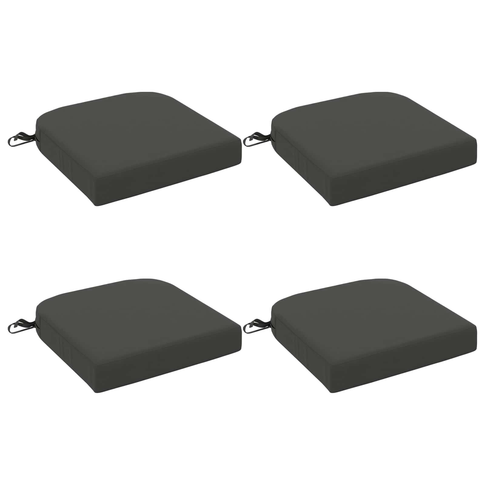 vidaXL Възглавници за седалки - 4 части SOEST 4 pcs 100% полиестер