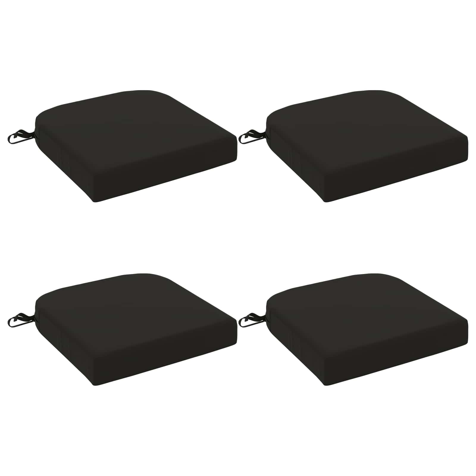 vidaXL Възглавници за седалки - 4 части SOEST 4 pcs 100% полиестер