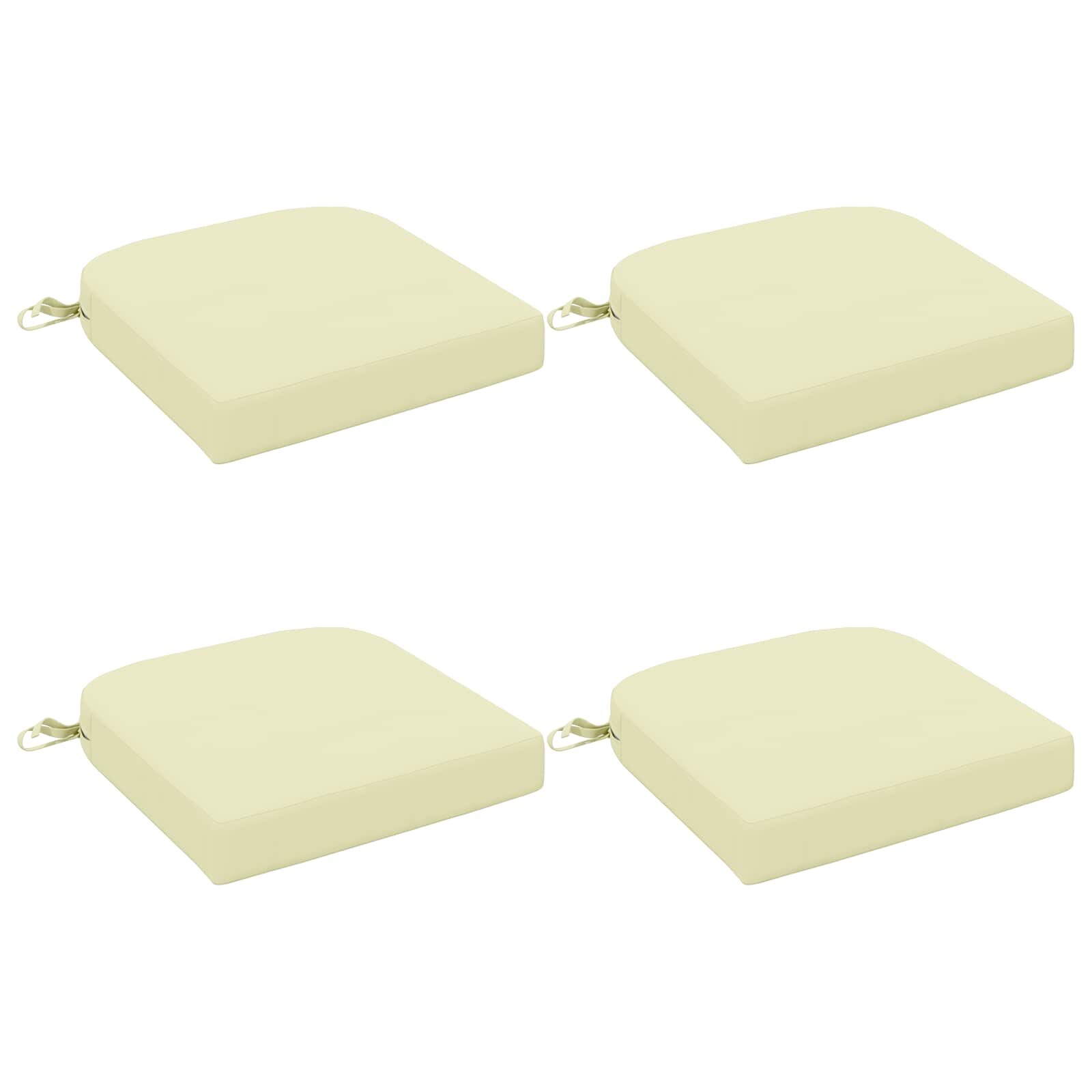 vidaXL Възглавници за седалки - 4 части SOEST 4 pcs 100% полиестер