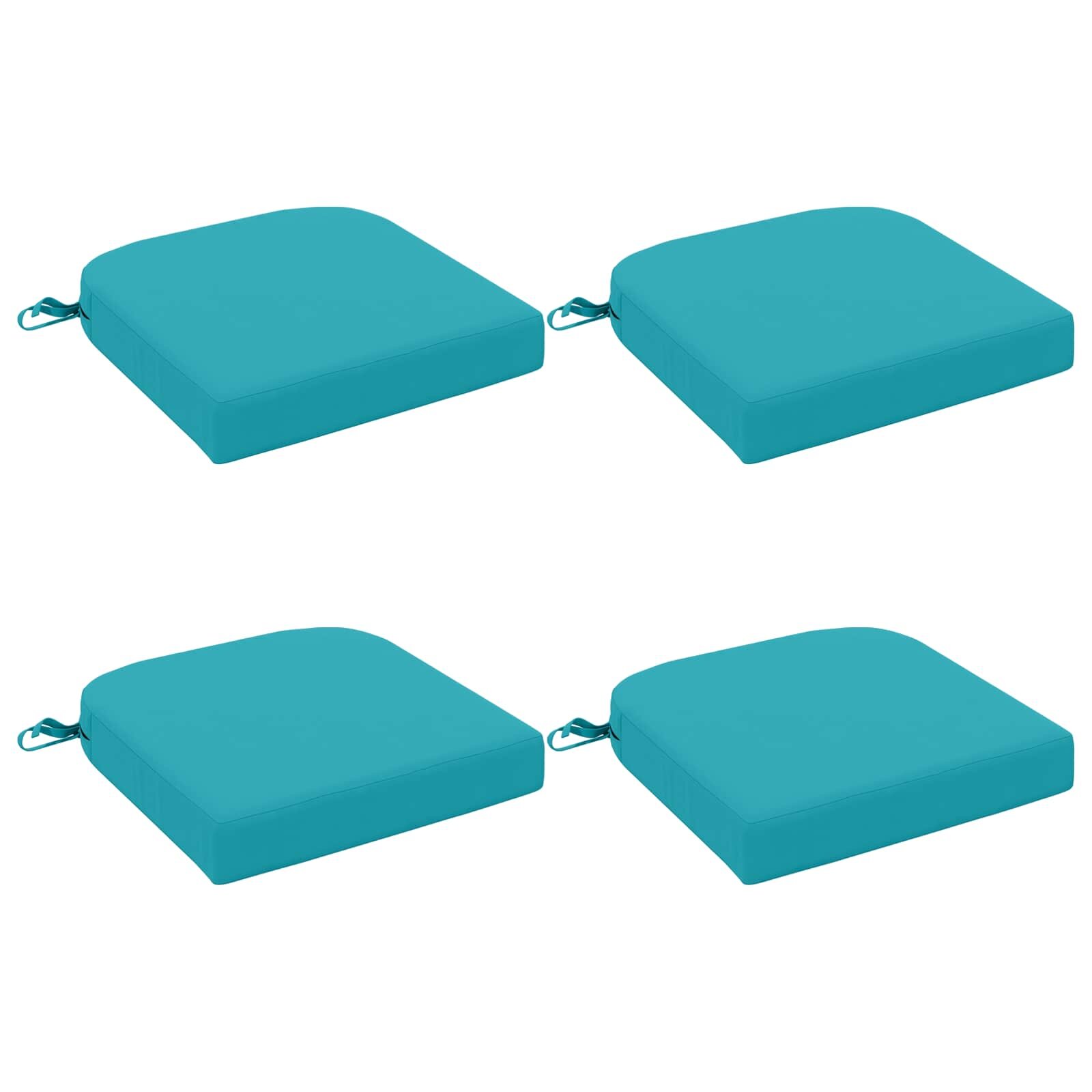 vidaXL Възглавници за седалки - 4 части SOEST 4 pcs 100% полиестер