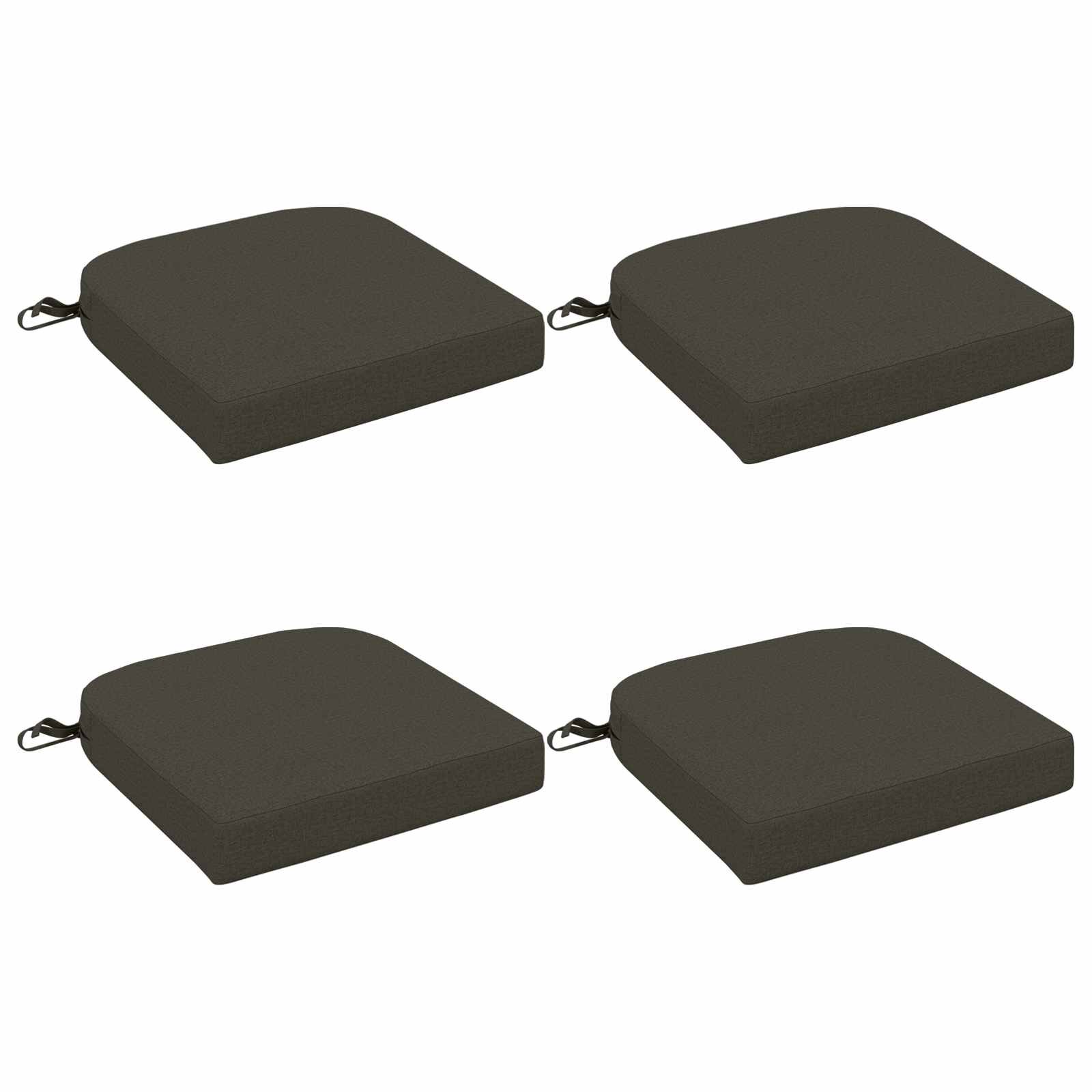 vidaXL Възглавници за седалки - 4 части SOEST 4 pcs 100% полиестер