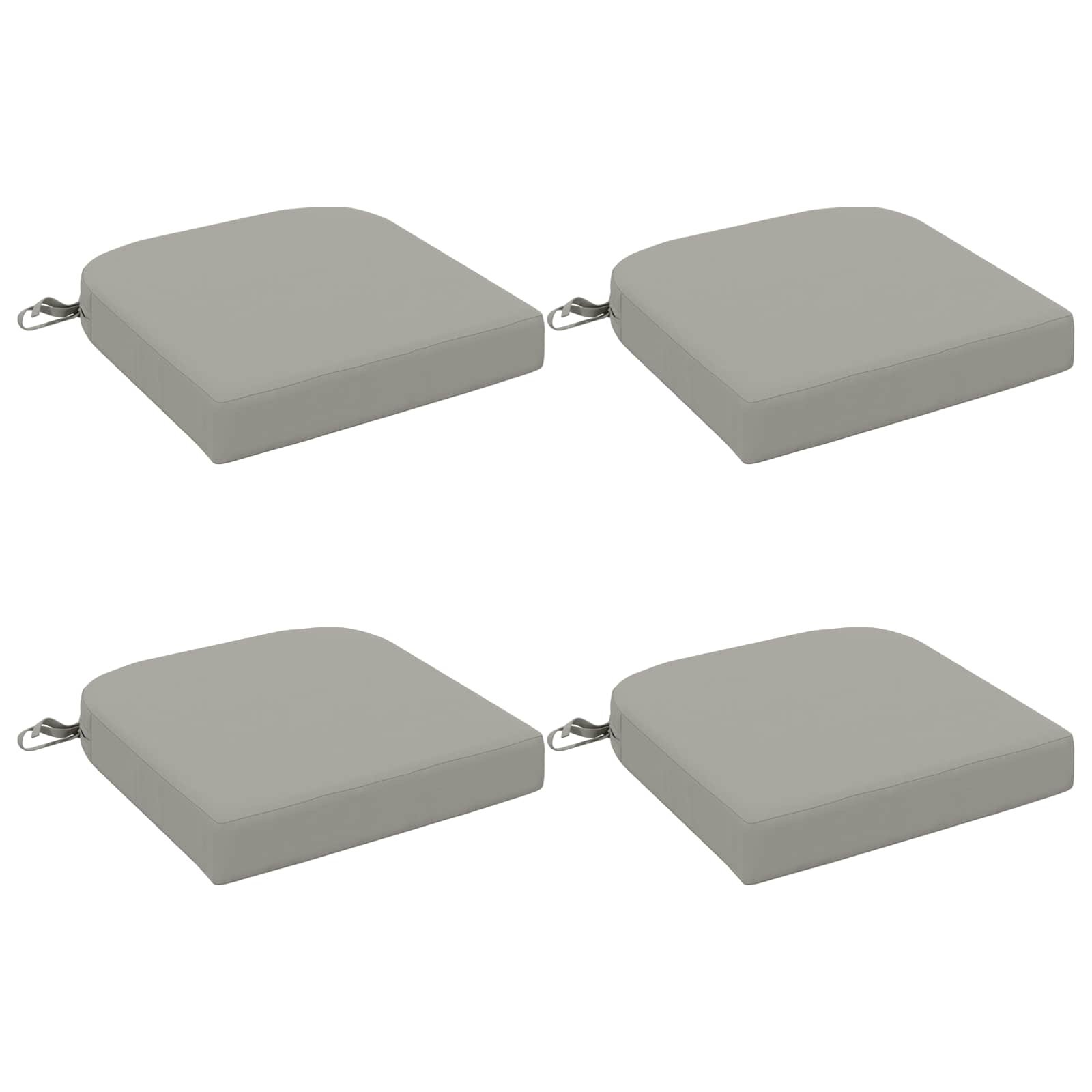vidaXL Възглавници за седалки - 4 части SOEST 4 pcs 100% полиестер