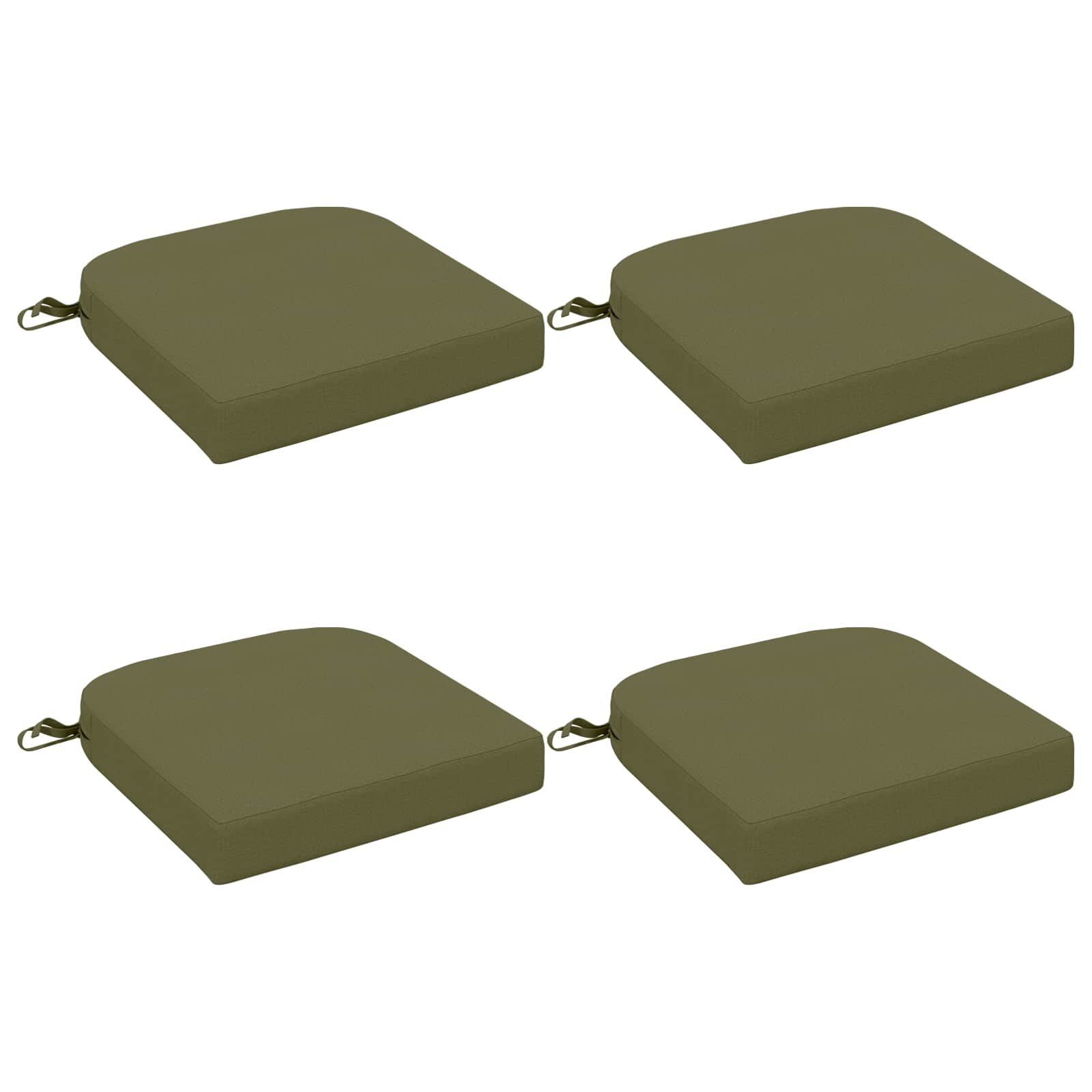 vidaXL Възглавници за седалки - 4 части SOEST 4 pcs 100% полиестер