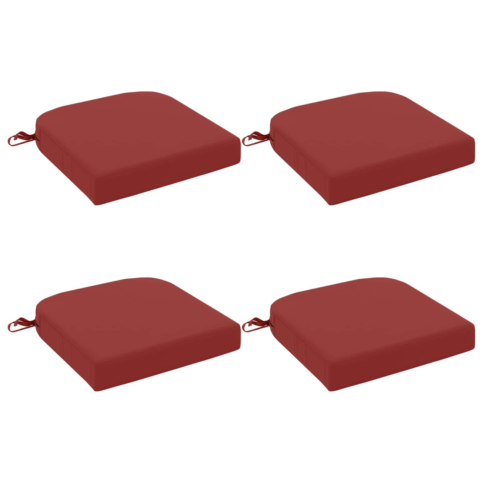 vidaXL Възглавници за седалки - 4 части SOEST 4 pcs 100% полиестер