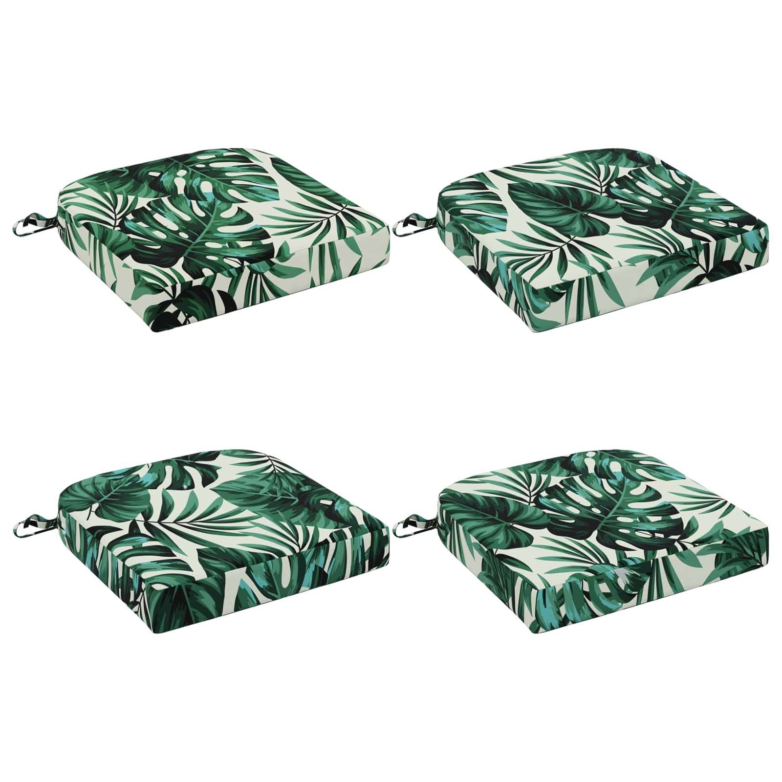 vidaXL Възглавници за седалки - 4 части SOEST 4 pcs 100% полиестер
