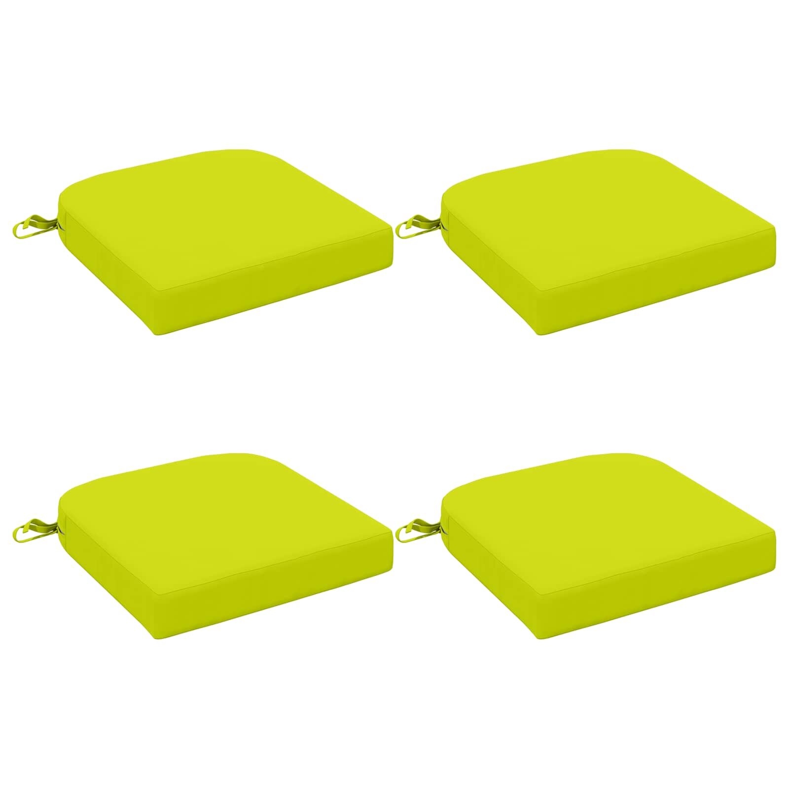 vidaXL Възглавници за седалки - 4 части SOEST 4 pcs 100% полиестер