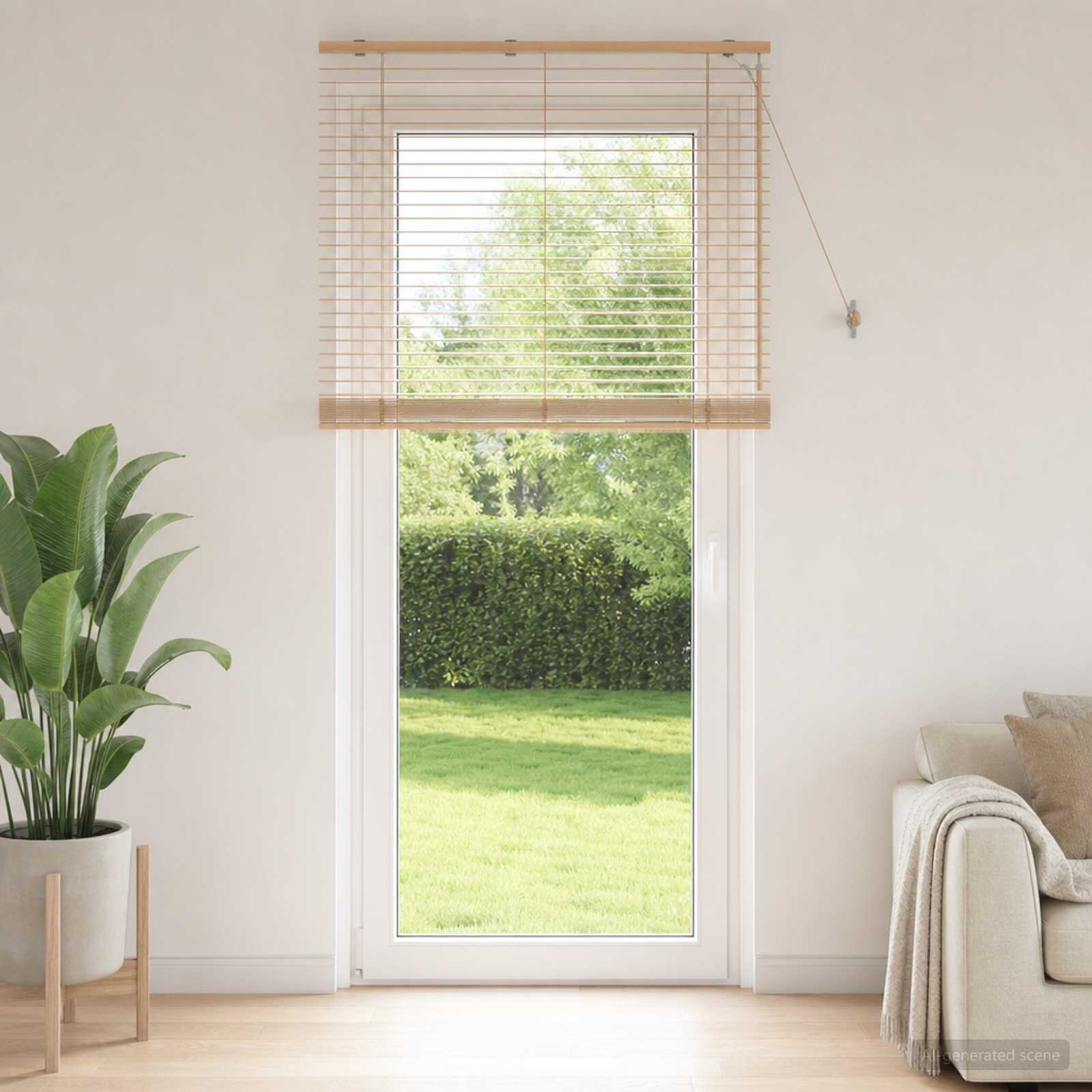 vidaXL Венецианска щора Дъбов вид 115 x 250 см 35 mm