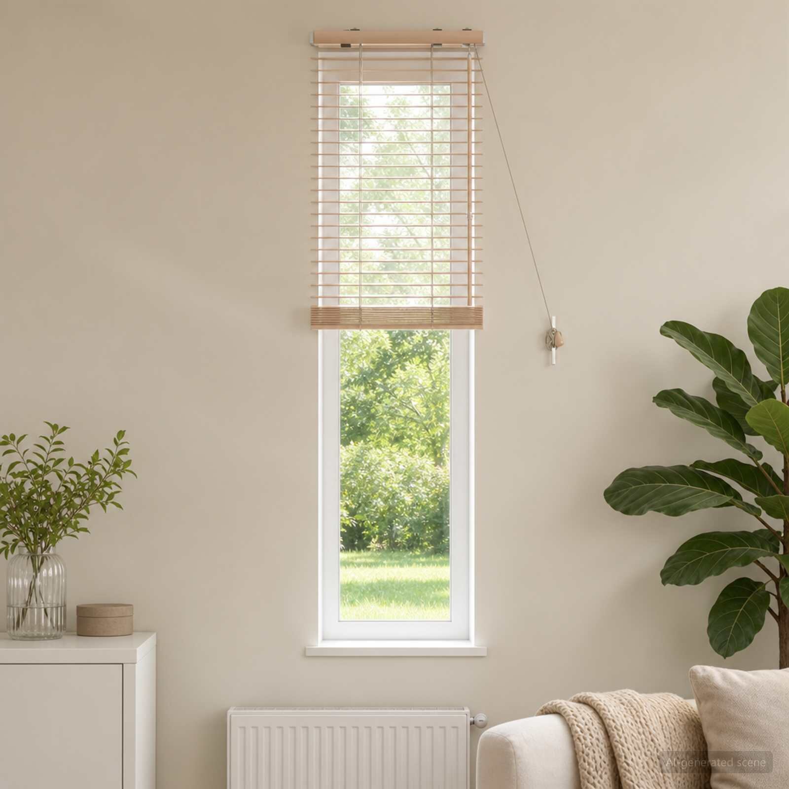 vidaXL Венецианска щора Дъбов вид 40 x 160 cm 35 mm