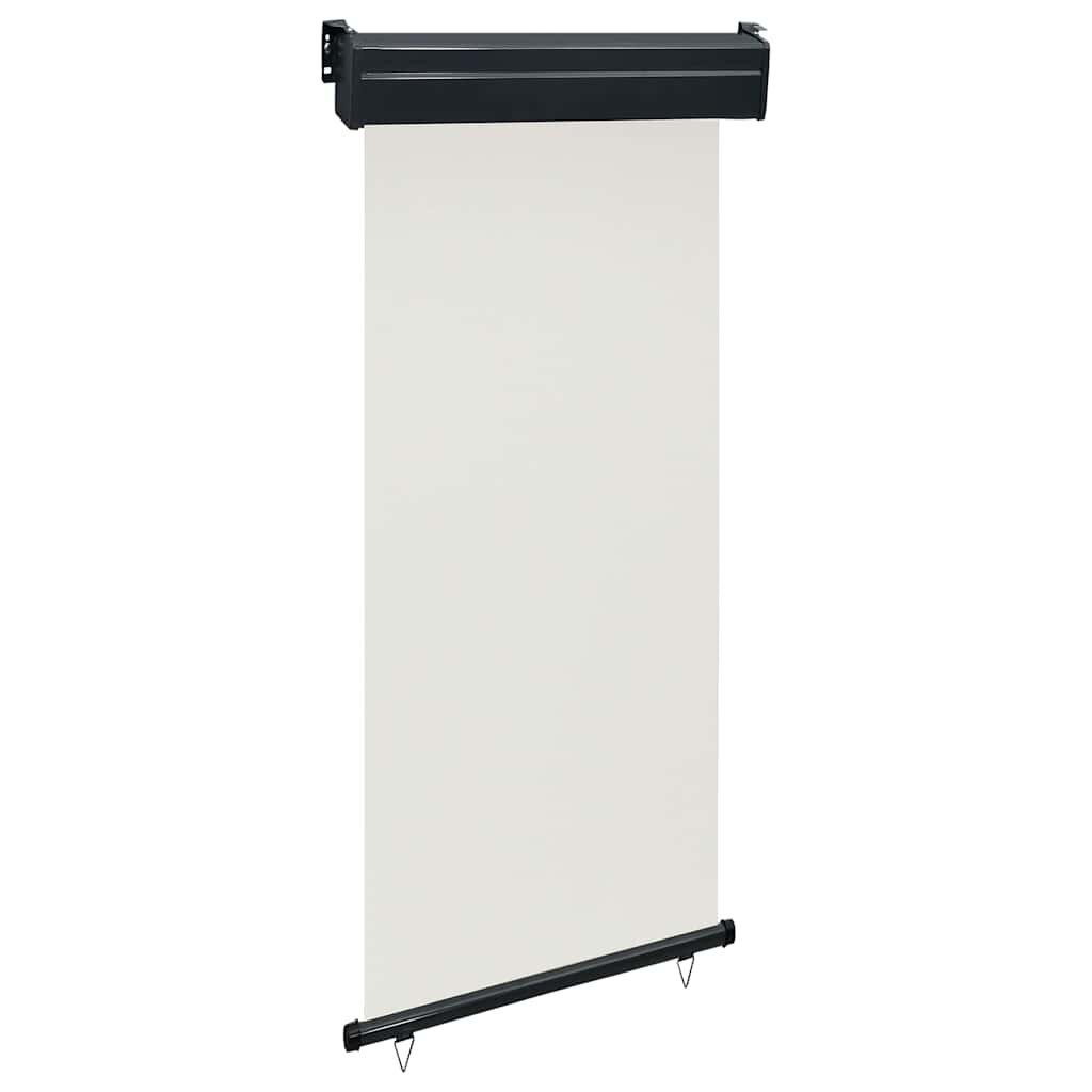 vidaXL Вертикална тента за балкон 105x250 см кремава