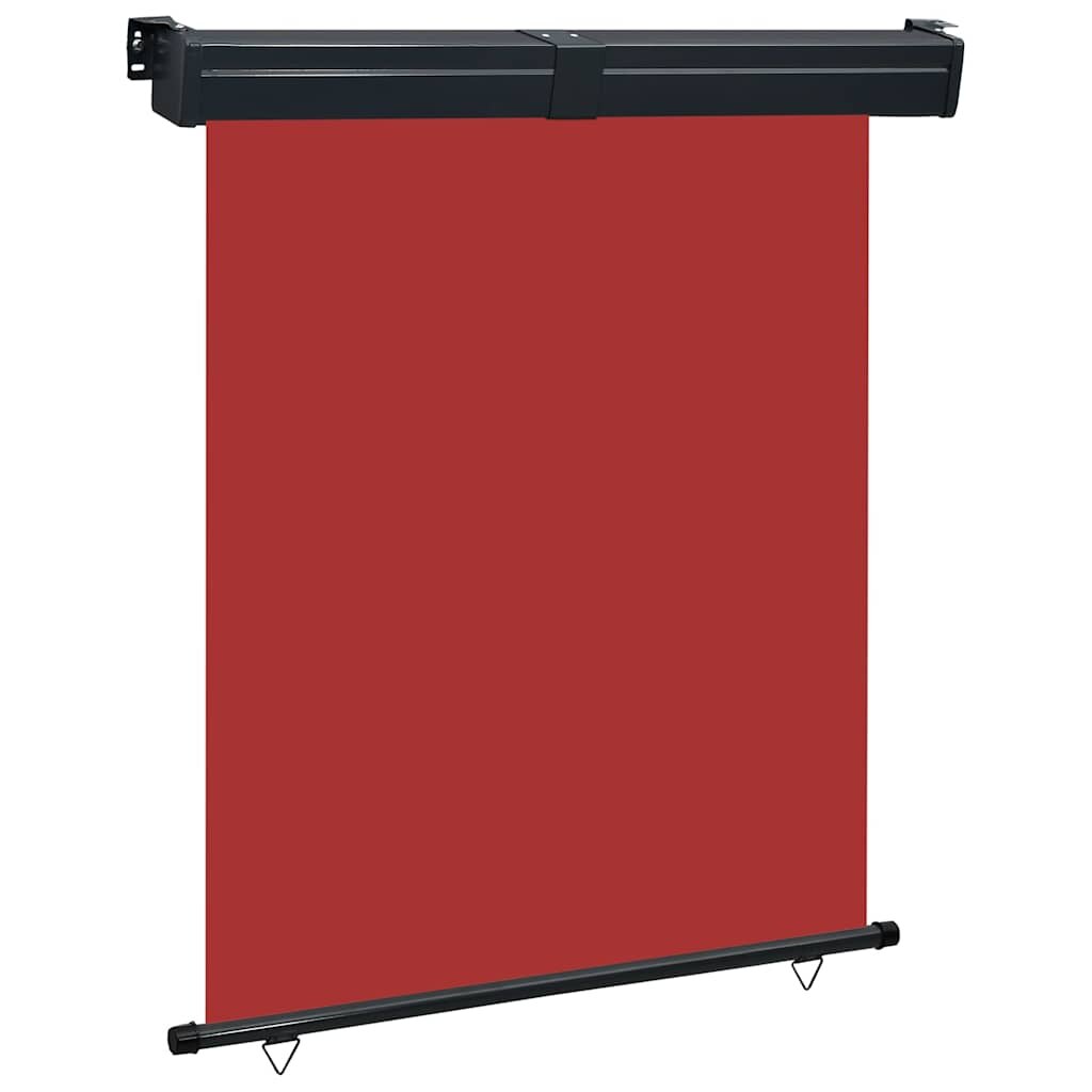 vidaXL Вертикална тента за балкон 145x250 см червена