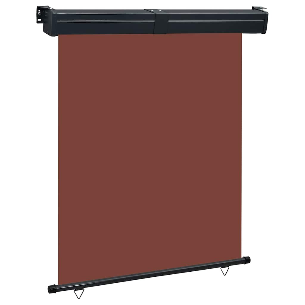 vidaXL Вертикална тента за балкон 145x250 см кафява