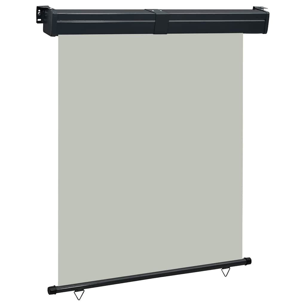 vidaXL Вертикална тента за балкон 145x250 см сива