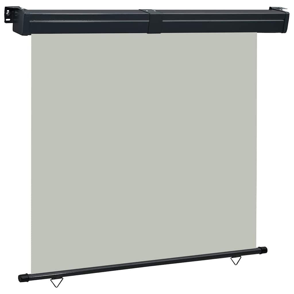 vidaXL Вертикална тента за балкон 165x250 см сива