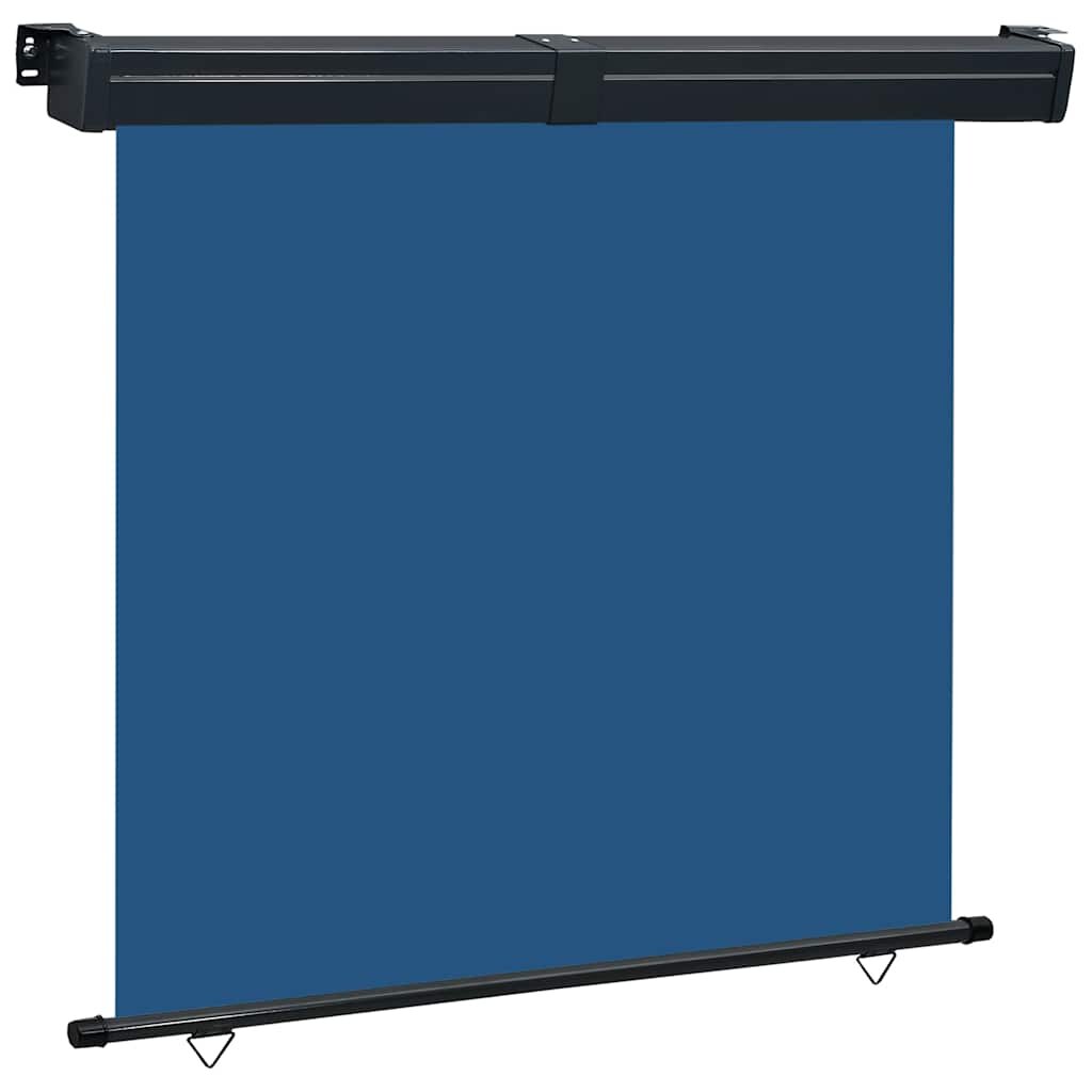 vidaXL Вертикална тента за балкон 175x250 см синя