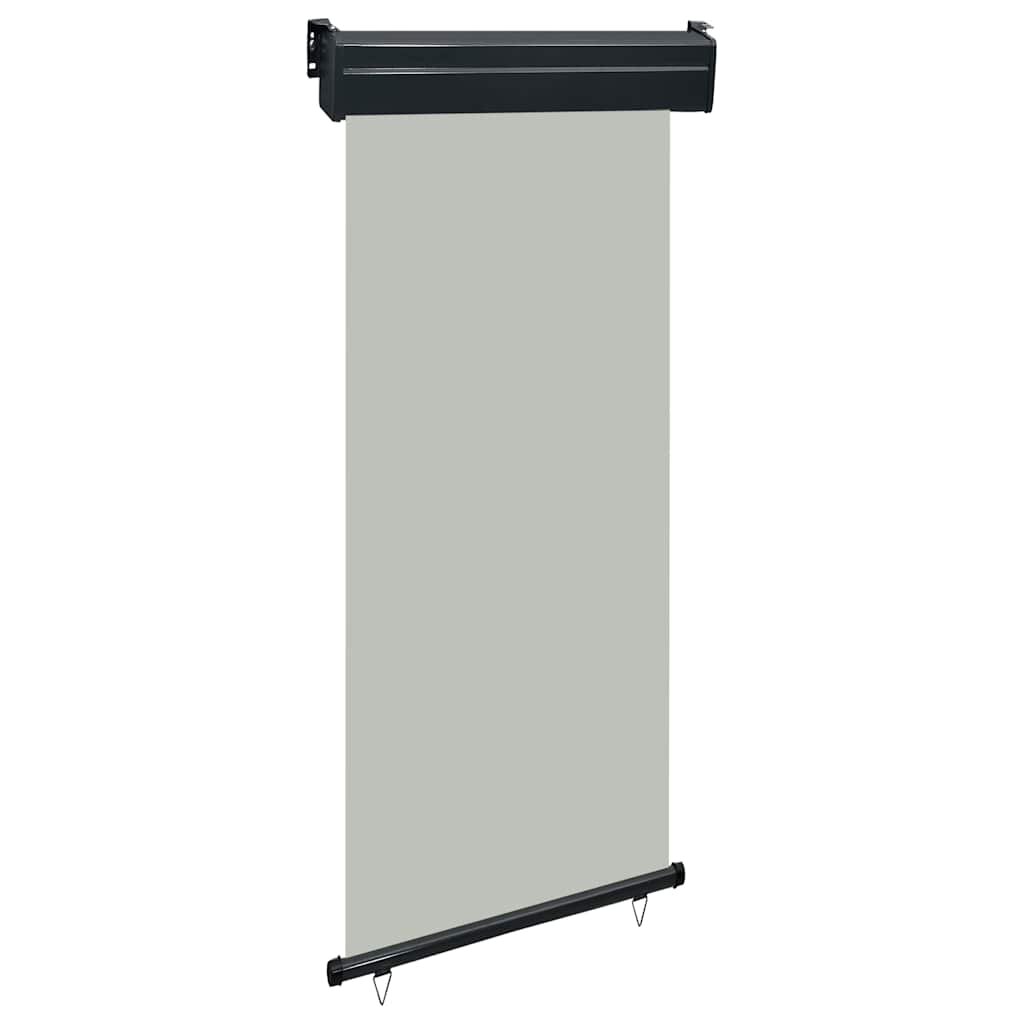 vidaXL Вертикална тента за балкон 85x250 см сива