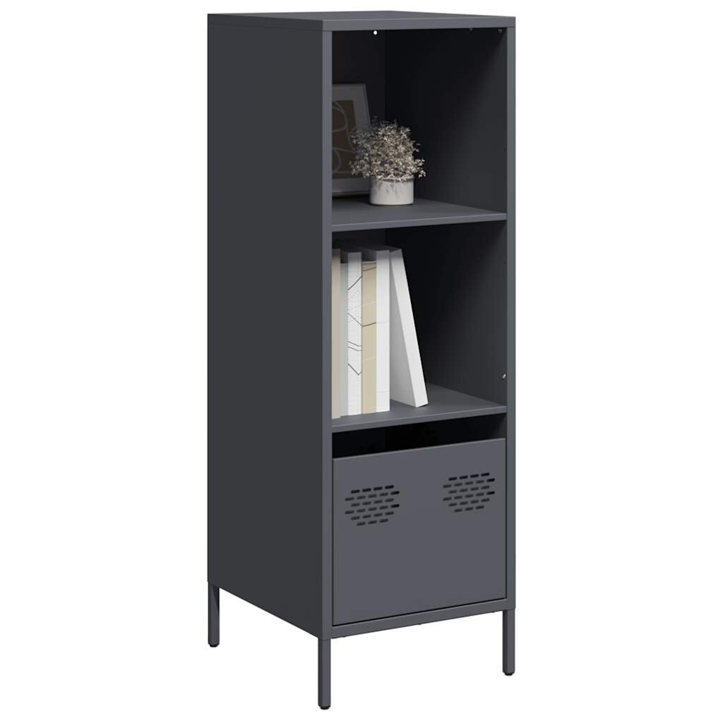 vidaXL Висок шкаф антрацит 35x39x1035 см стомана