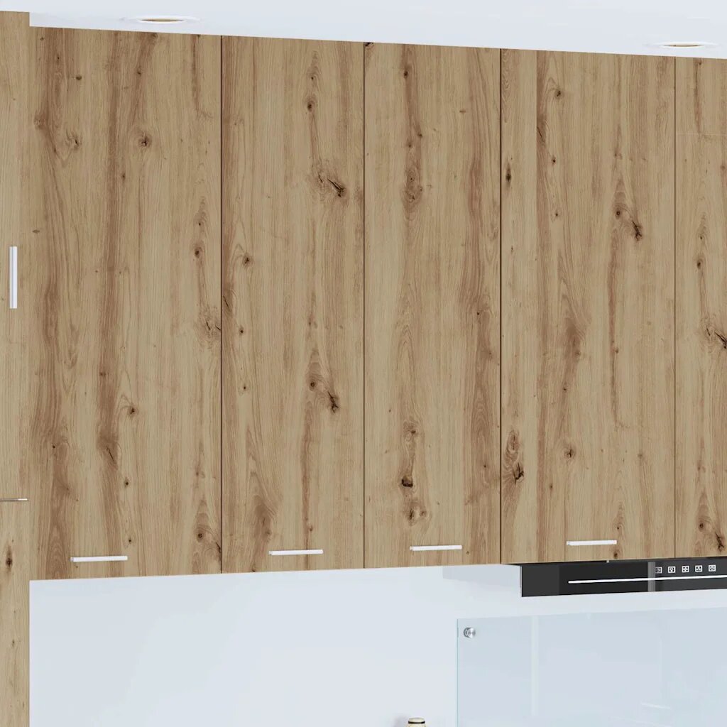 vidaXL Висящ шкаф Дъб 60 x 31 x 100 см Инженерна дървесина
