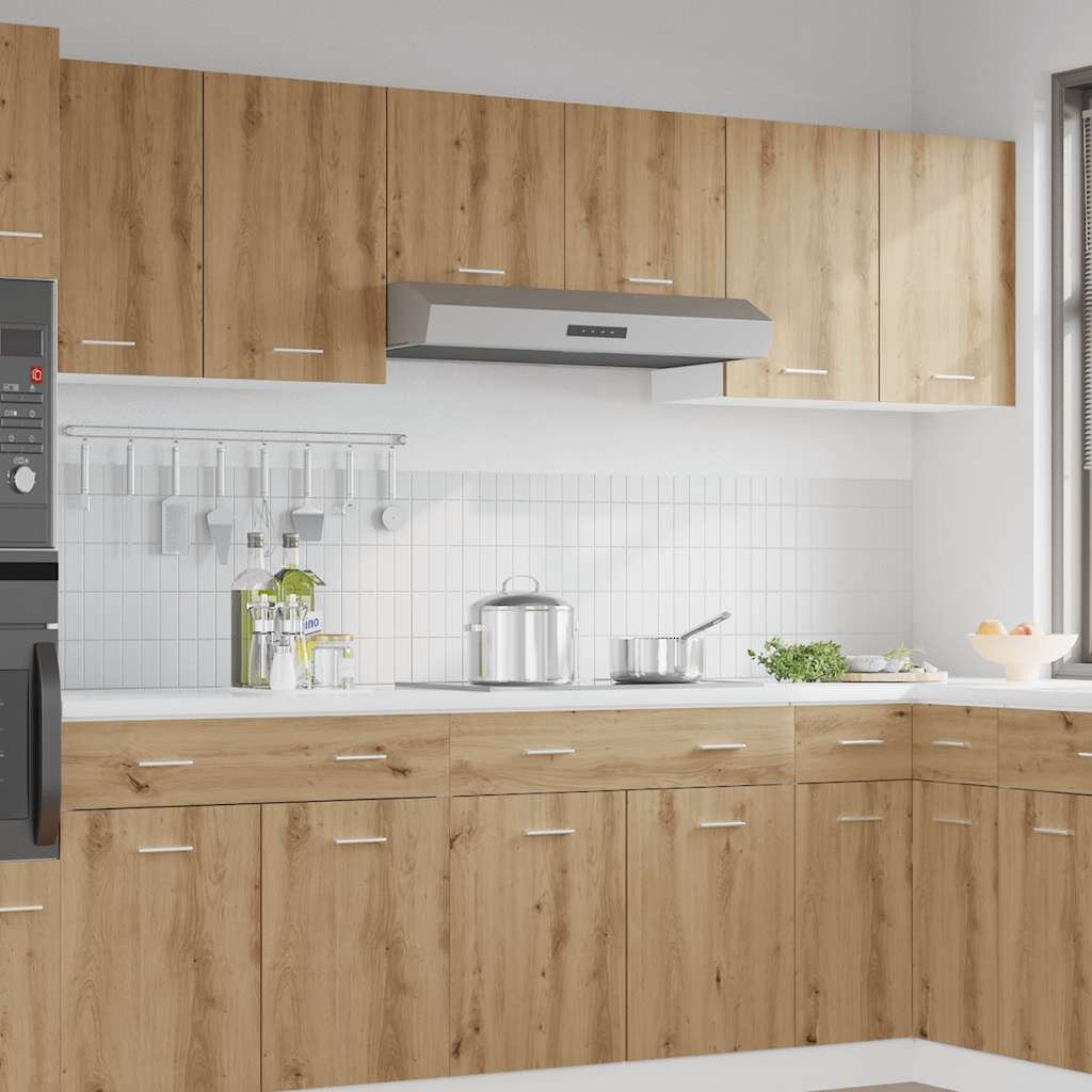 vidaXL Висящ шкаф "Lyon" дъб Artisan 40x31x60 см инженерно дърво
