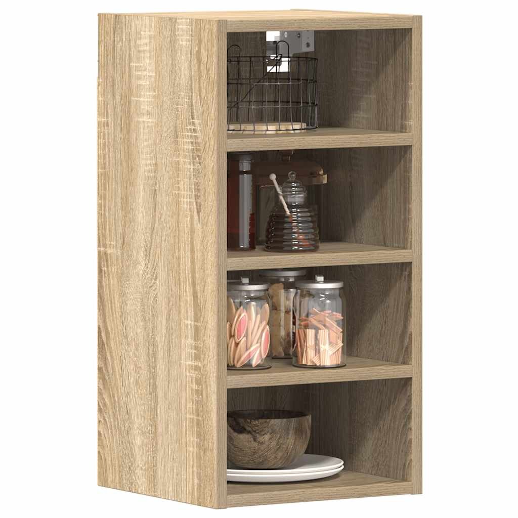 vidaXL Висящ шкаф "Рига" дъб сонома 30x295x60 см инженерно дърво