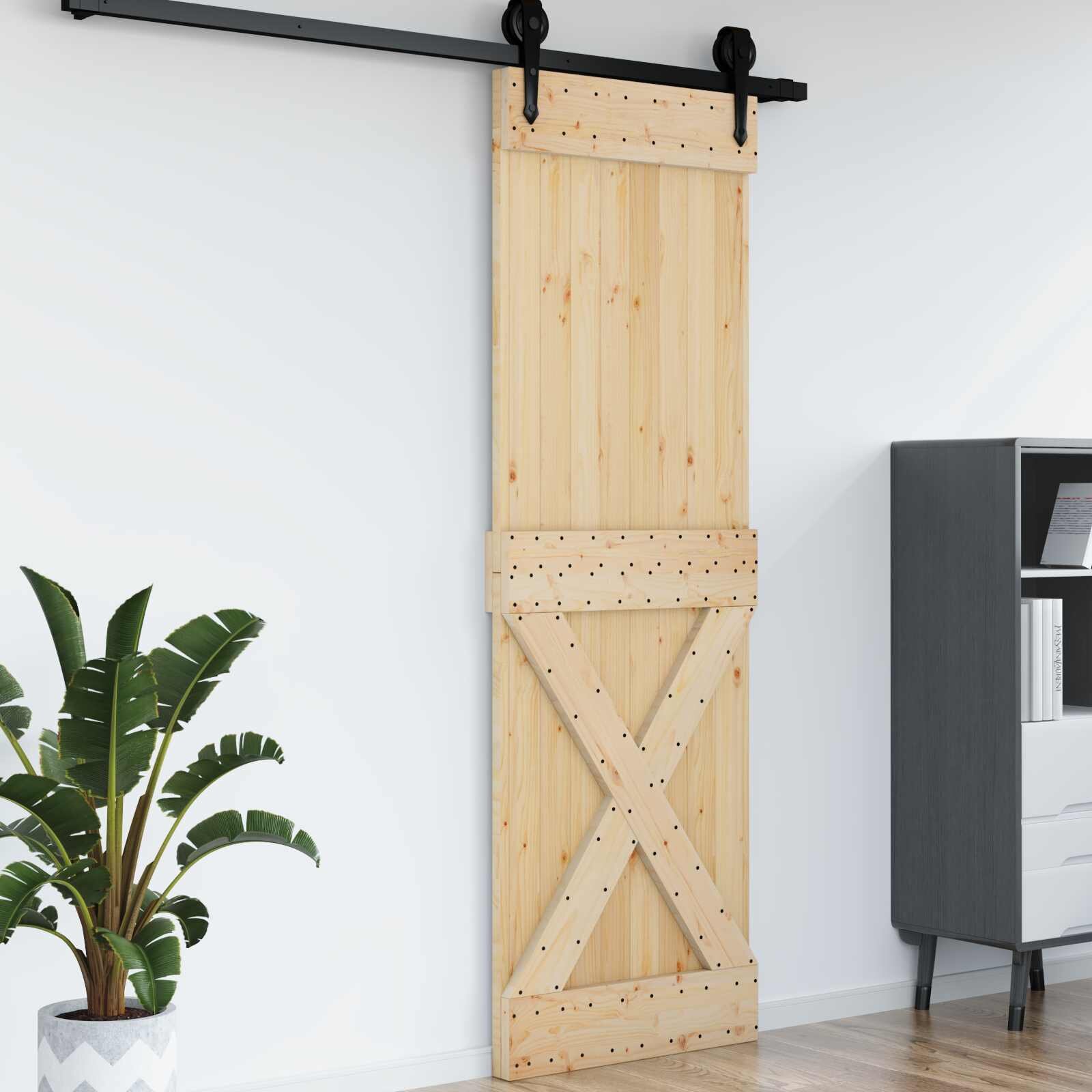 vidaXL Врата Cross NARVIK 70x210см