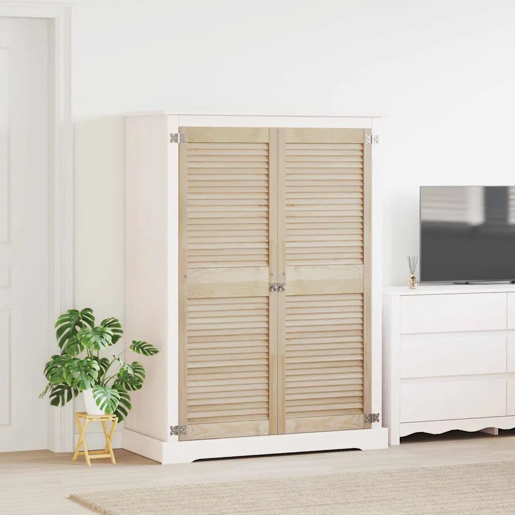 vidaXL Врата за шкаф с врата 2 бр. Натурално 1405 x 495 см