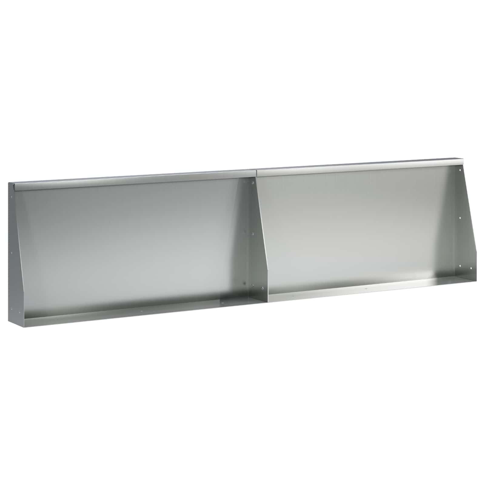 vidaXL Задържащи стени 2 бр. 80 x 12 x 30 см Поцинкована стомана
