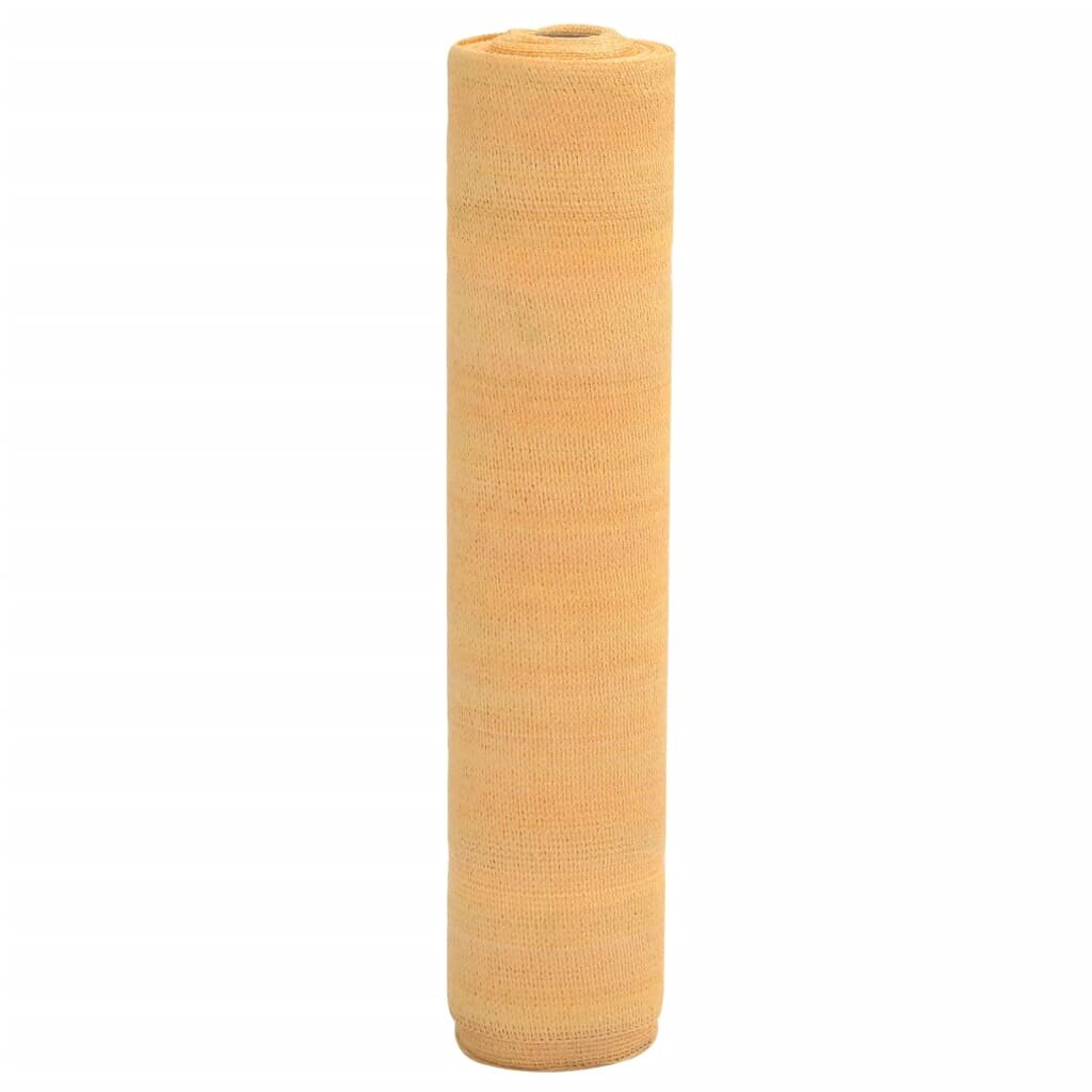 vidaXL Засенчваща мрежа пясъчна 1x10 м HDPE 195 г/м²
