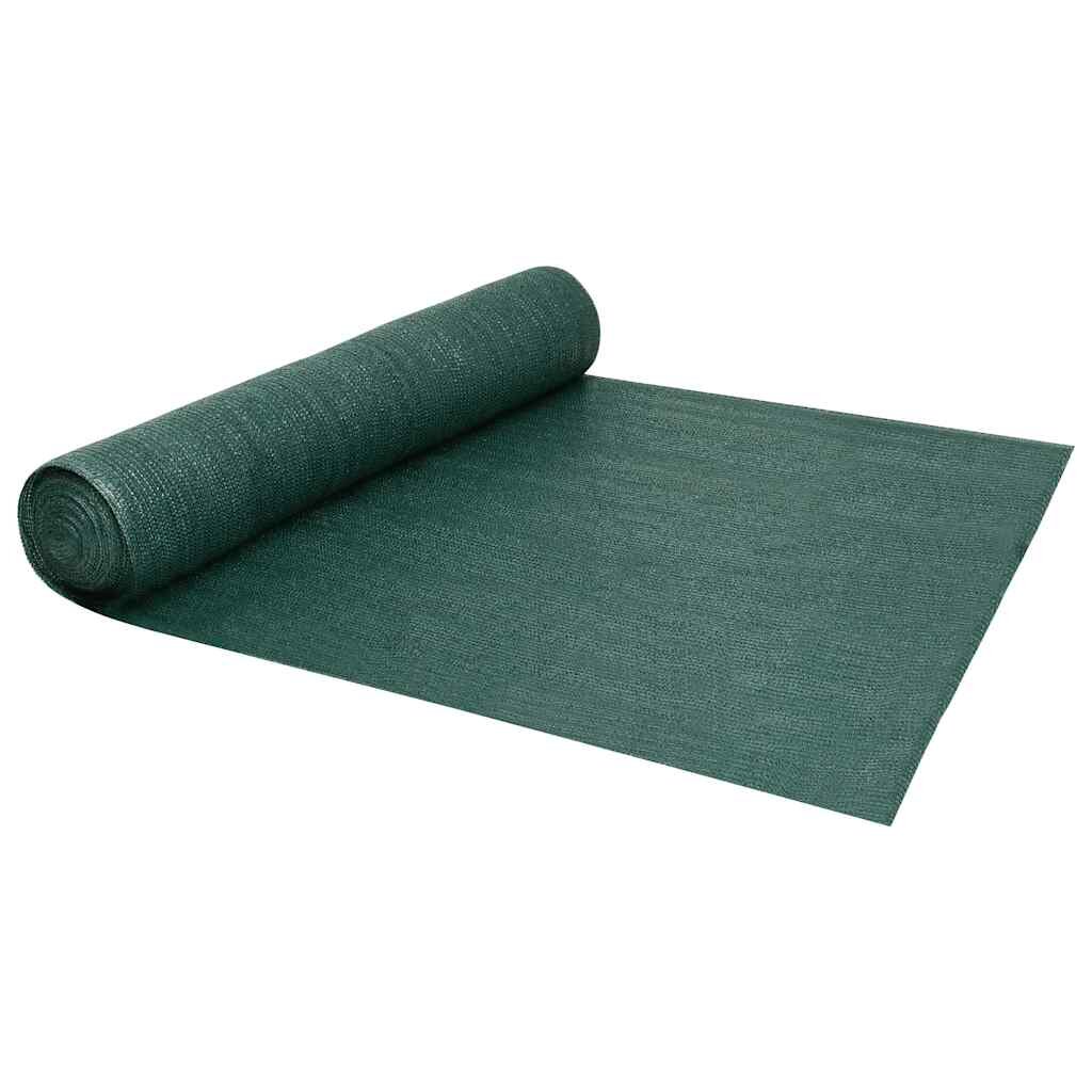 vidaXL Засенчваща мрежа зелена 18x25 м HDPE 150 г/м²