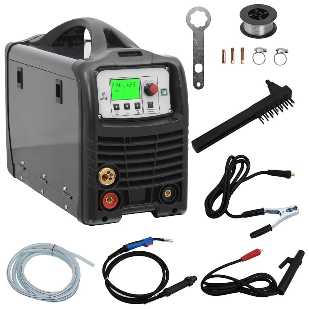 vidaXL Заваръчен апарат MIG / MMA / Lift TIG 200 A