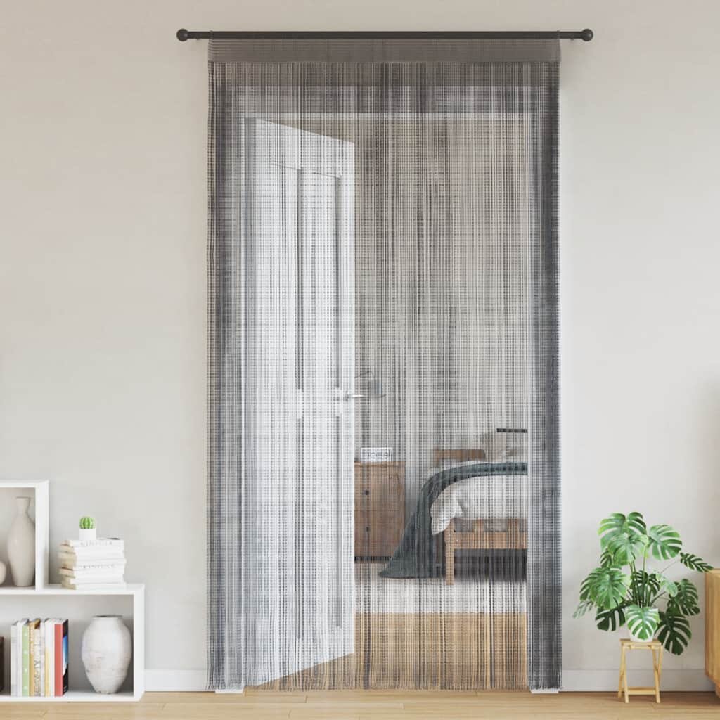 vidaXL Завеси тип „канап“ 2 бр. антрацит 140x250 см