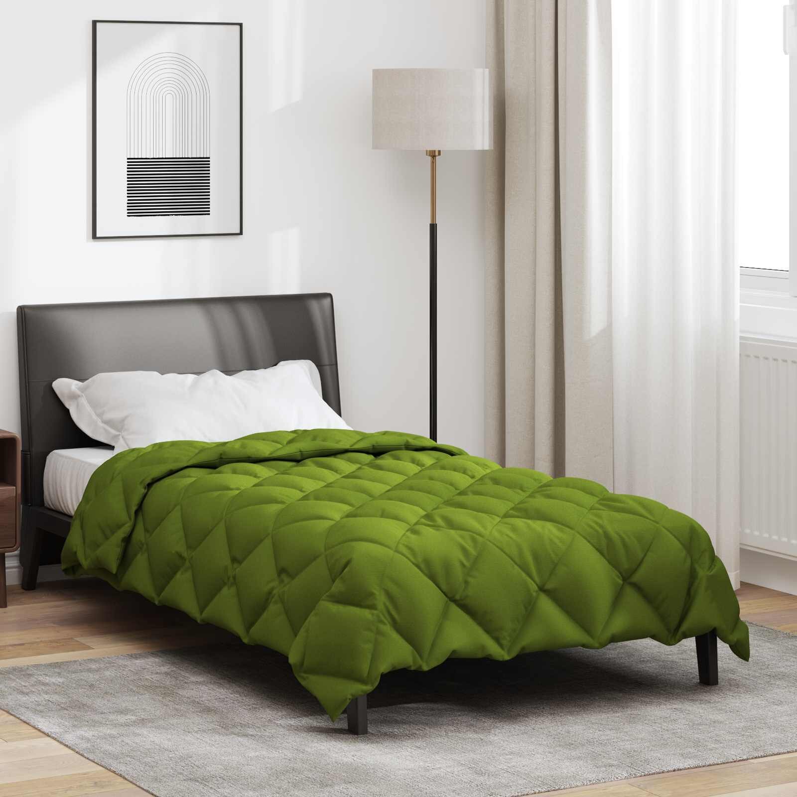 vidaXL Зимен юрган 135 x 200 cm 450 гсм Микрофибър (100% полиестер)
