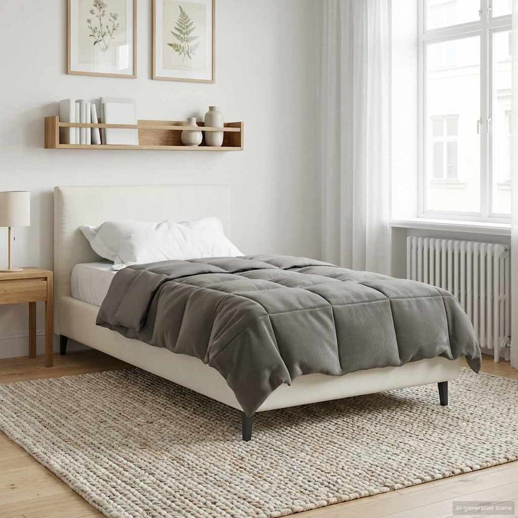 vidaXL Зимен юрган 135 x 200 cm Зима Микрофибър (100% полиестер)