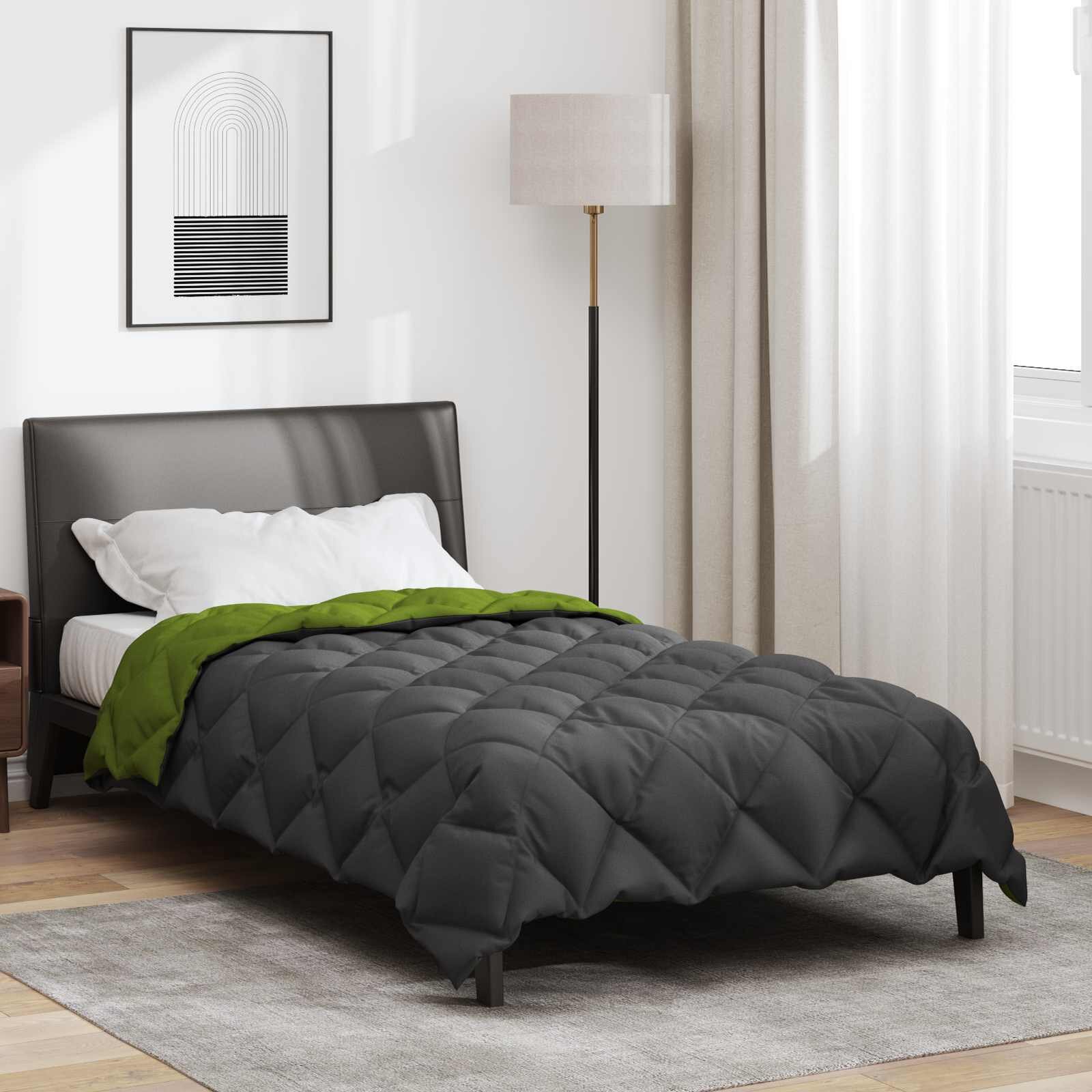 vidaXL Зимен юрган 140 x 200 cm 450 гсм Микрофибър (100% полиестер)
