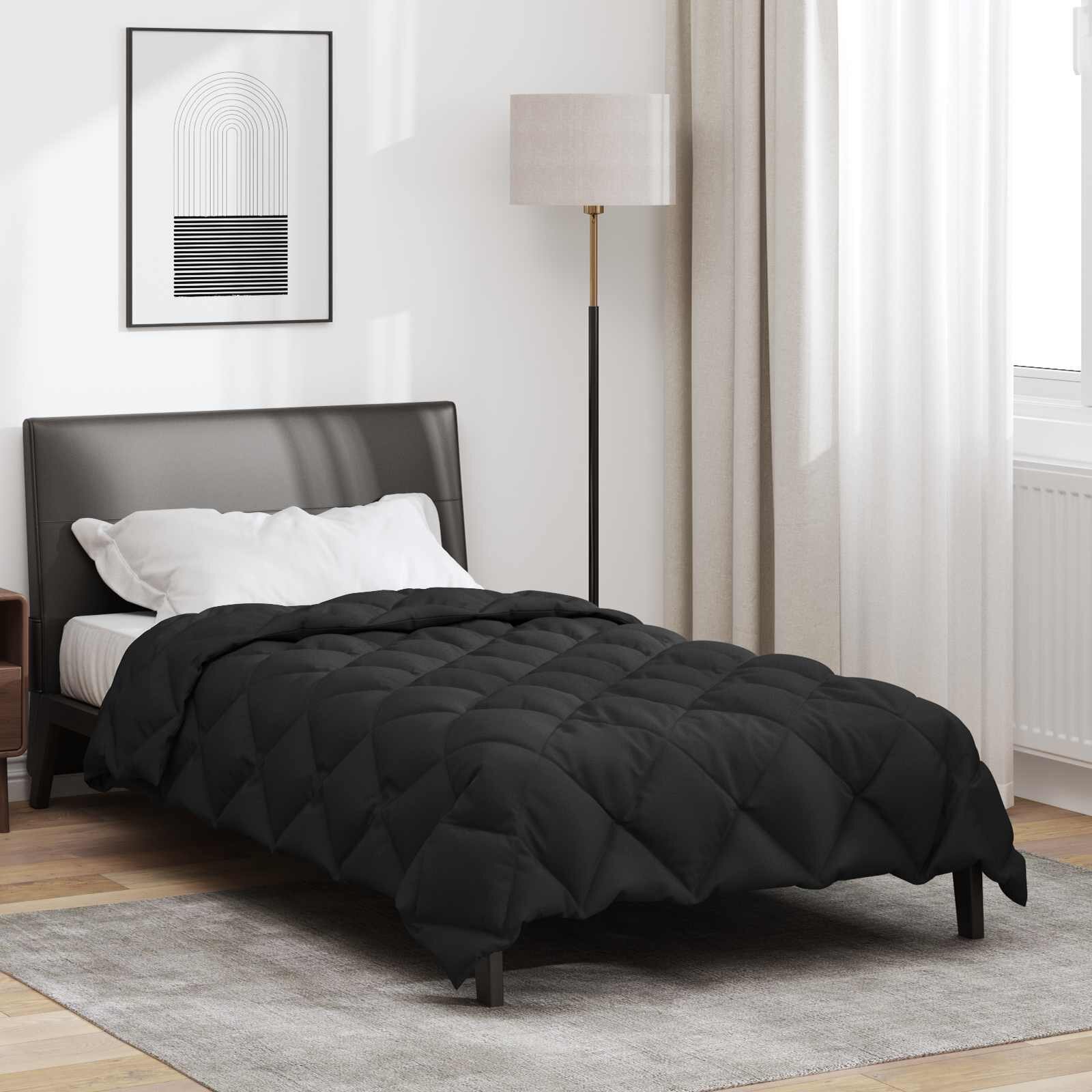 vidaXL Зимен юрган 140 x 220 cm 450 гсм Микрофибър (100% полиестер)