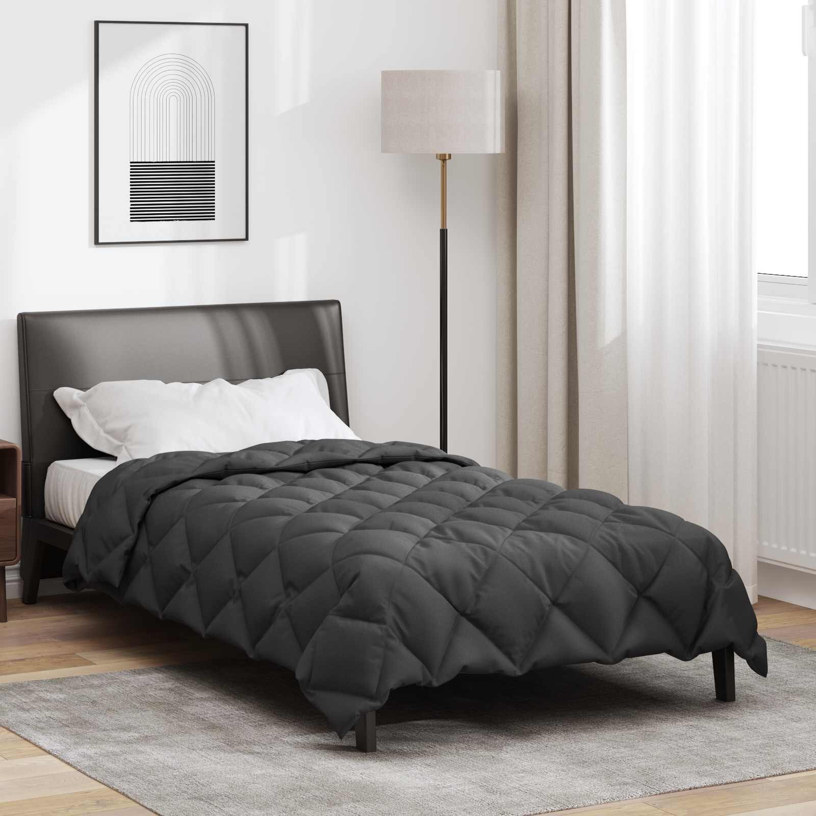 vidaXL Зимен юрган 155 x 220 cm 450 гсм Микрофибър (100% полиестер)