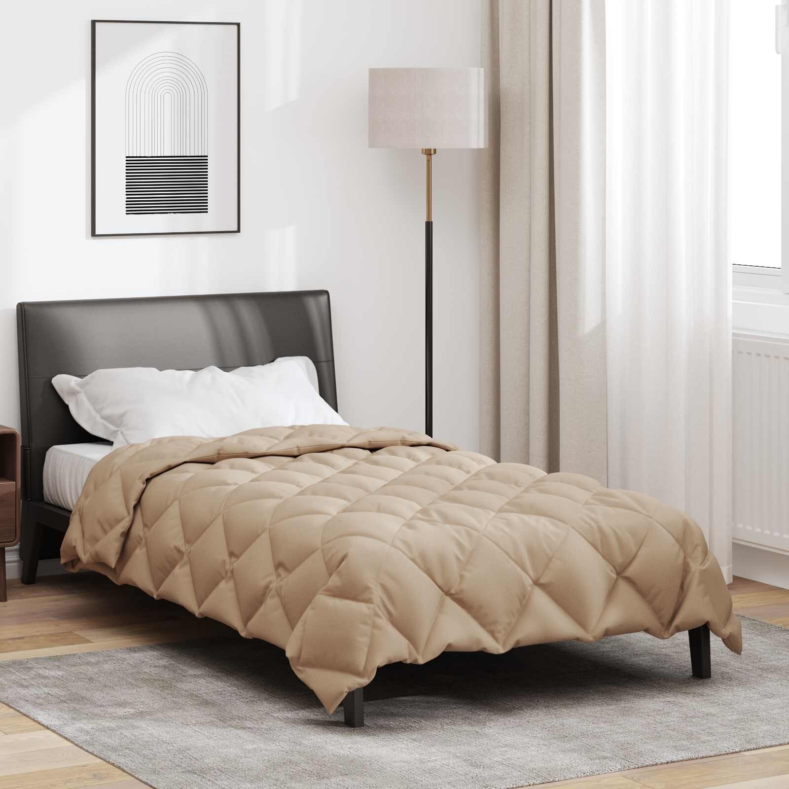 vidaXL Зимен юрган 155 x 220 cm 450 гсм Микрофибър (100% полиестер)