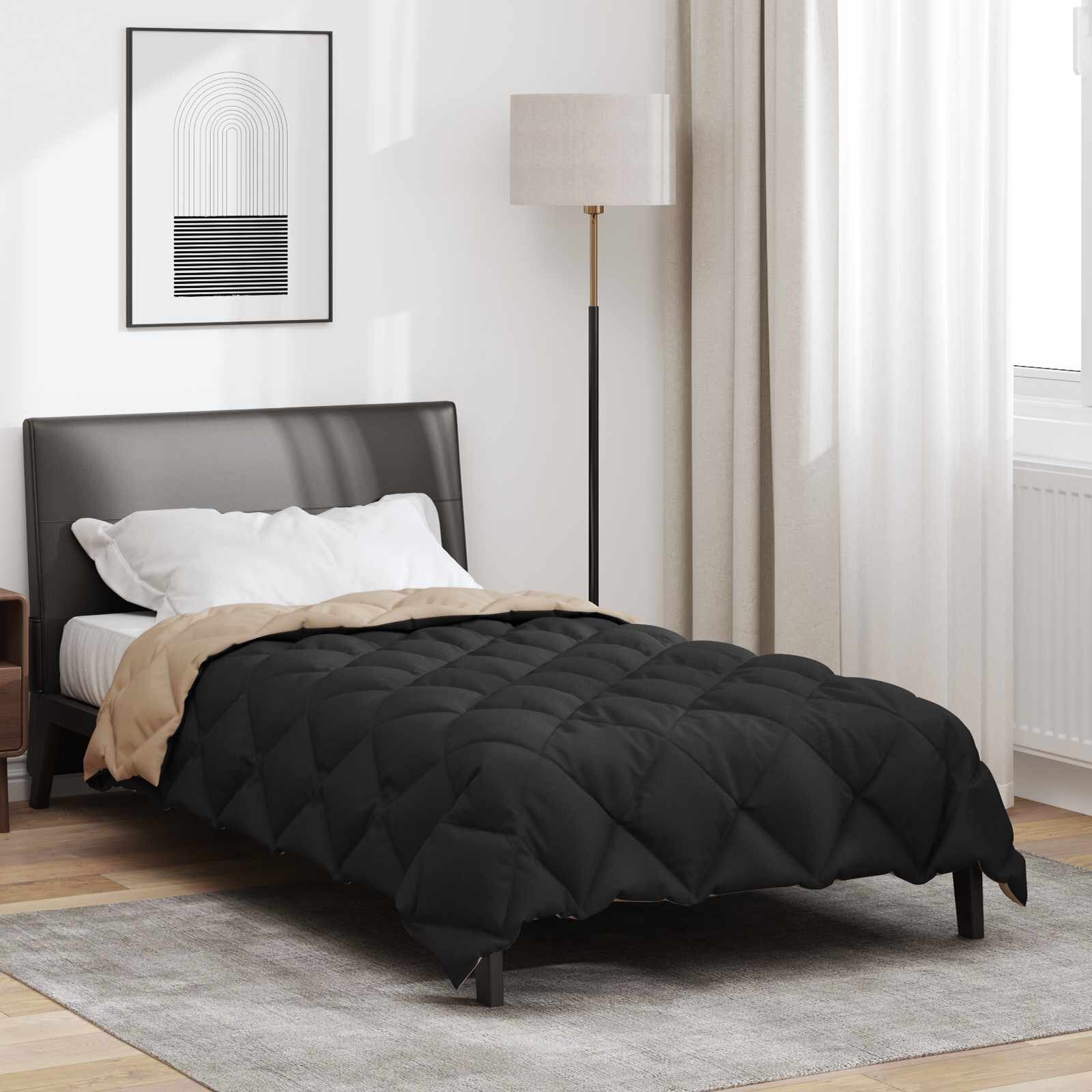 vidaXL Зимен юрган 155 x 220 cm 450 гсм Микрофибър (100% полиестер)