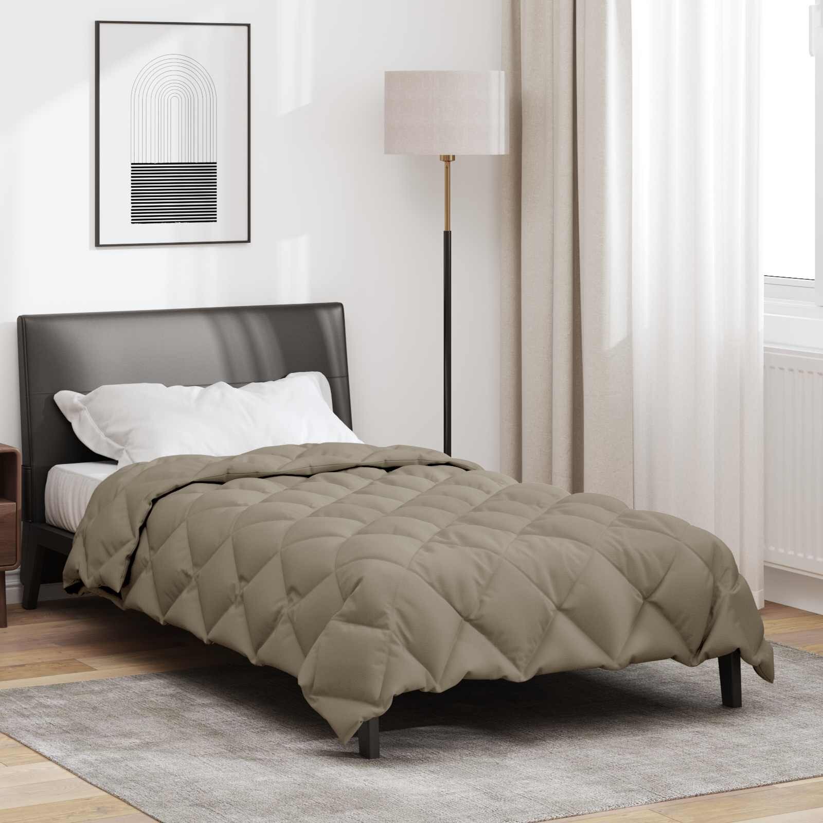 vidaXL Зимен юрган 155 x 220 cm 450 гсм Микрофибър (100% полиестер)