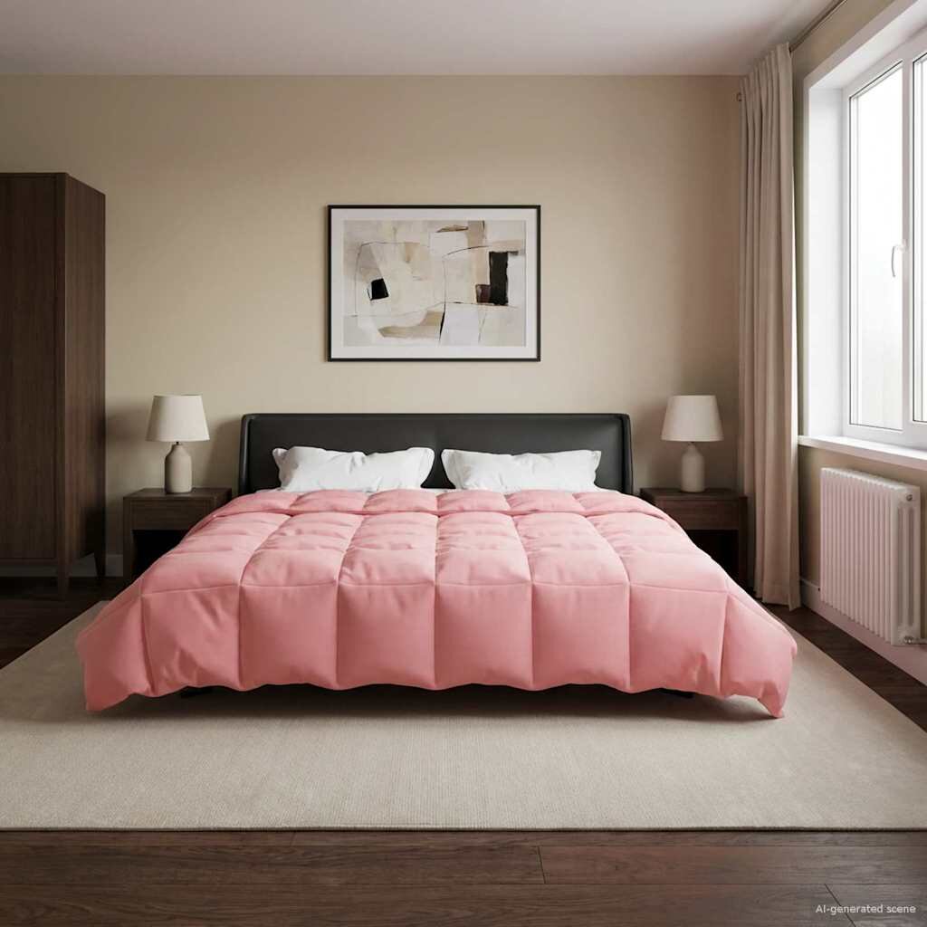 vidaXL Зимен юрган 200 x 200 cm Зима Микрофибър (100% полиестер)