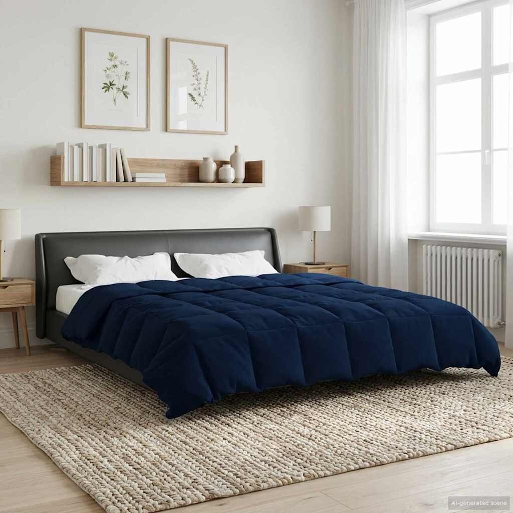 vidaXL Зимен юрган 200 x 220 cm Зима Микрофибър (100% полиестер)