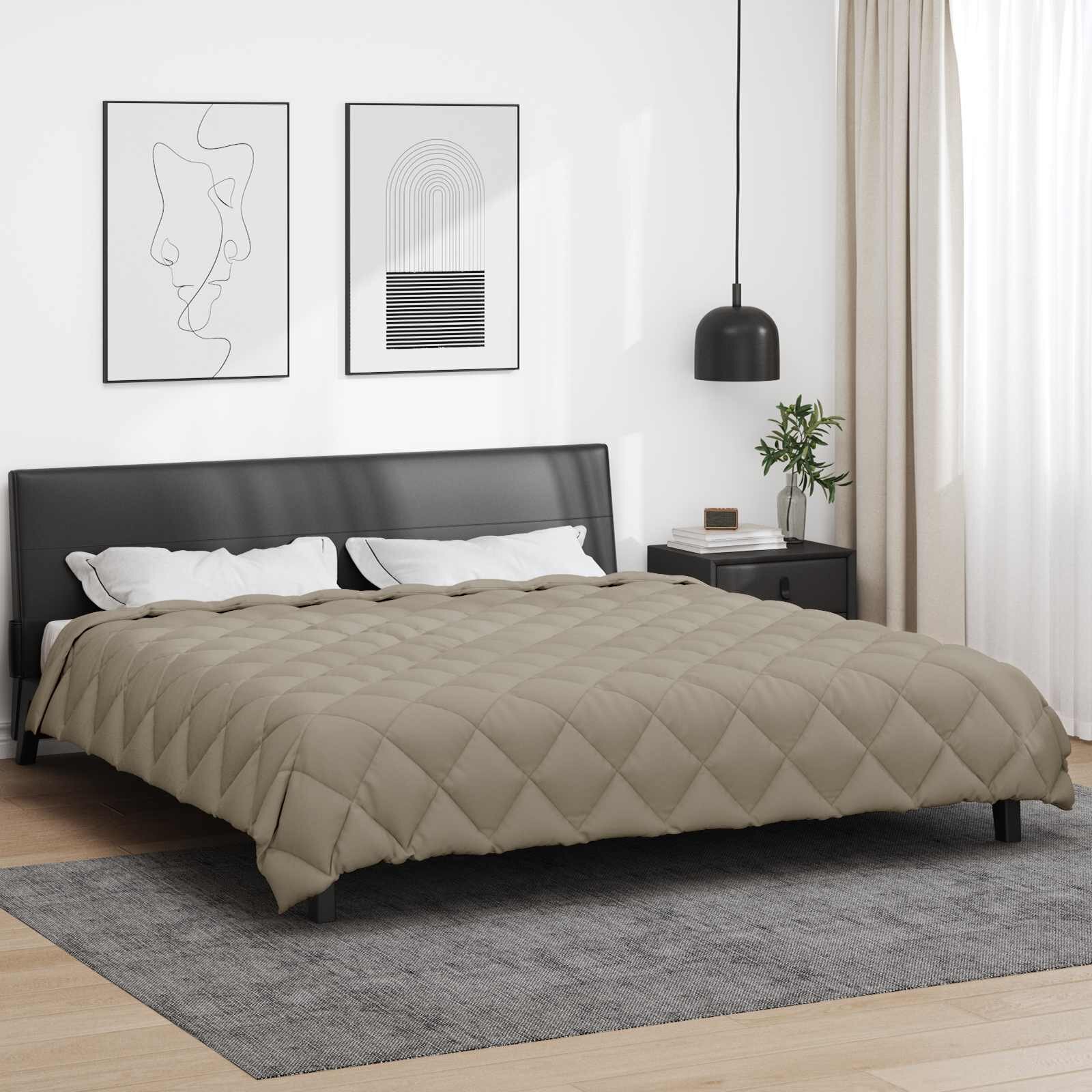 vidaXL Зимен юрган 200 x 240 cm 450 гсм Микрофибър (100% полиестер)