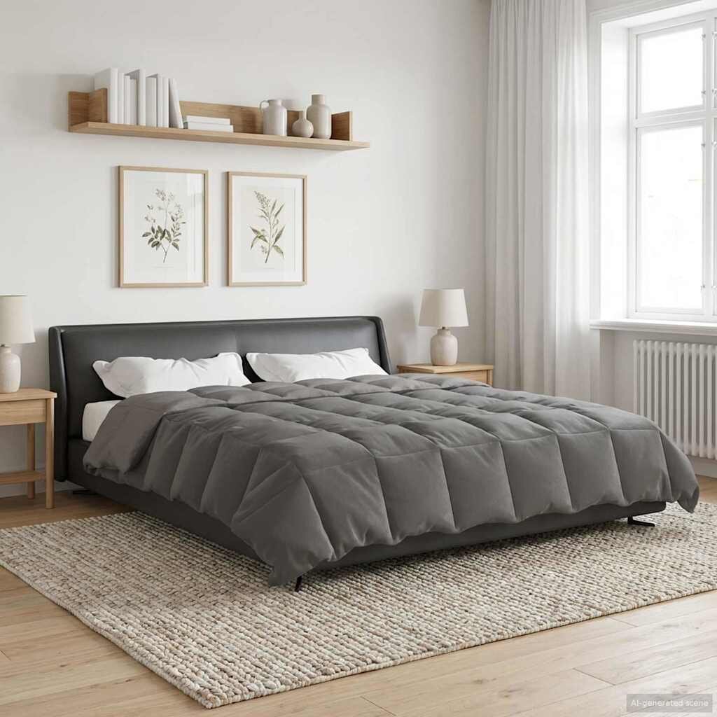 vidaXL Зимен юрган 200 x 240 cm Зима Микрофибър (100% полиестер)