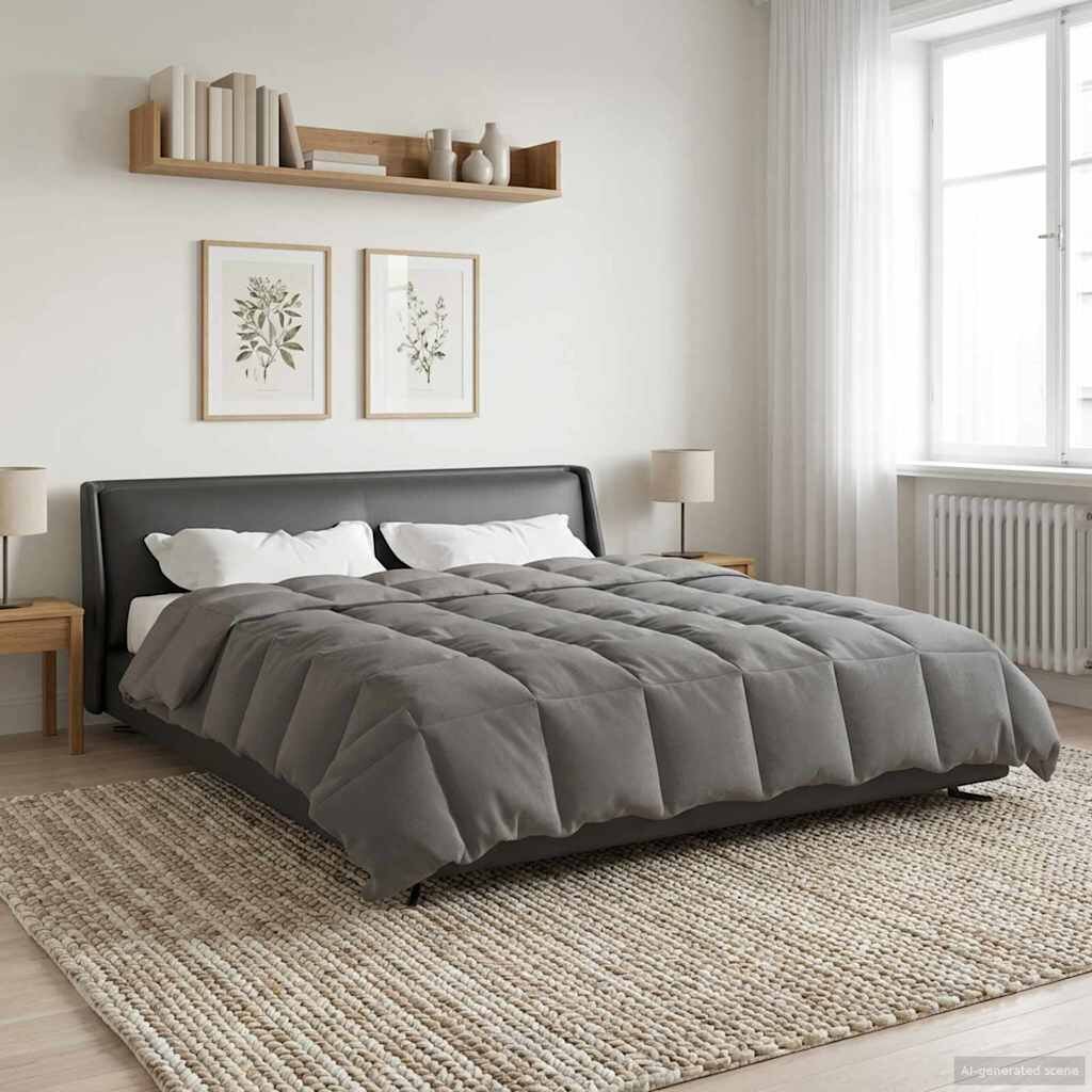 vidaXL Зимен юрган 220 x 260 cm Зима Микрофибър (100% полиестер)