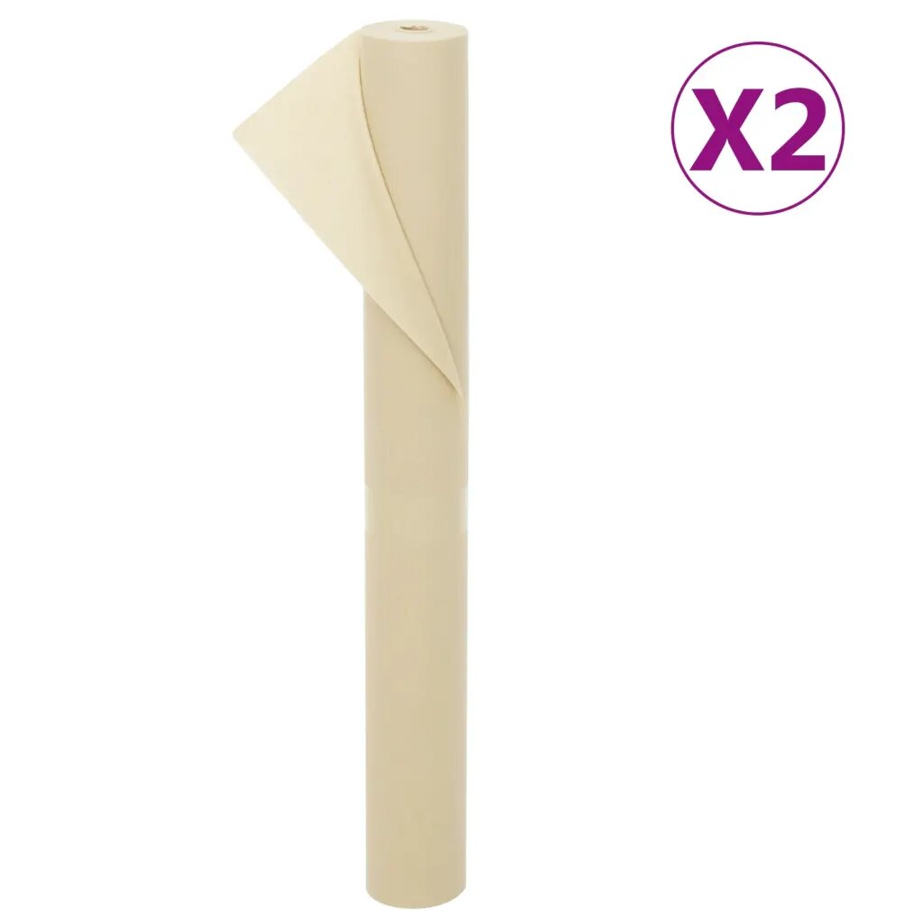 vidaXL Зимни покривала за растения 2 ролки 70 г/м² 10x16 м